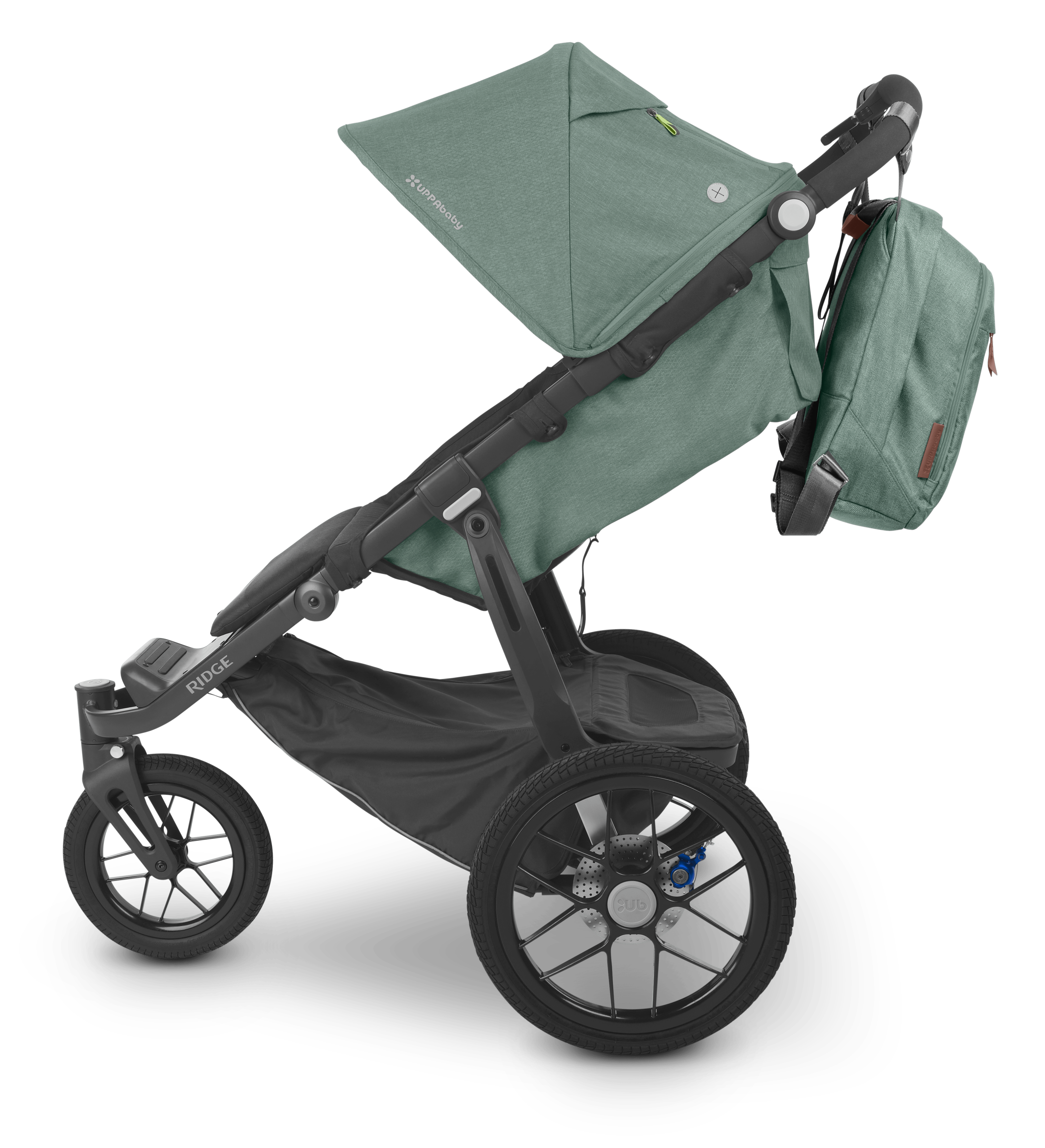 UPPAbaby Ridge All-Terrain Jogging Stroller - Lightweight Compact Travel Stroller for Running, Hiking & Outdoor Adventures
