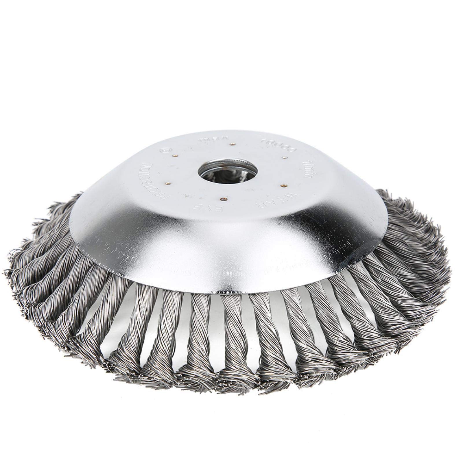 EVTSCAN 8 Inch Steel Wire Lawn Mower Brush Head Replacement - Durable Garden Tool for Grass Trimming, Yard Cleaning & Dust Removal - Perfect for Lawn Care, Landscaping & Outdoor Maintenance