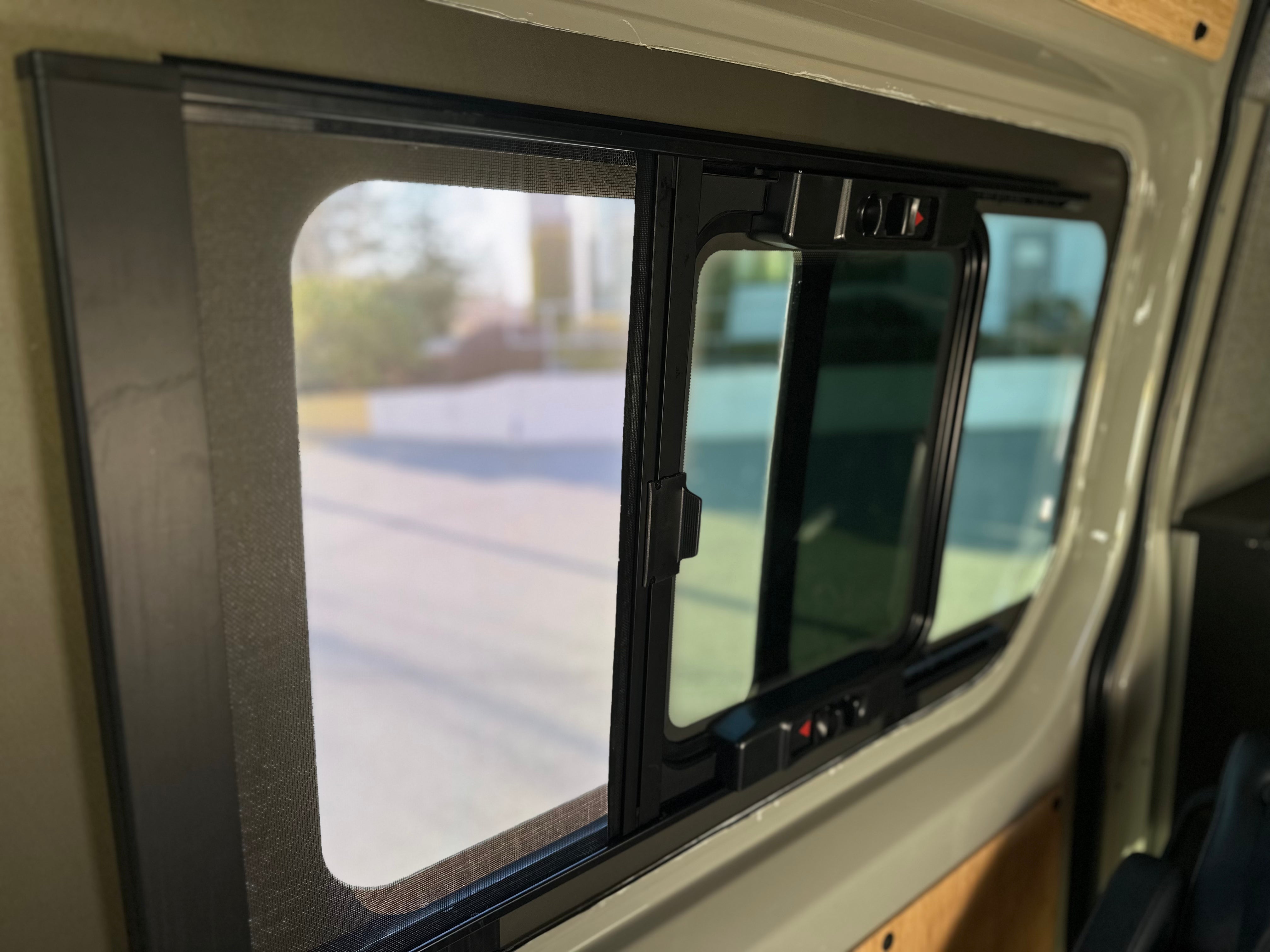 Mercedes Sprinter OEM Style Half Slider Window - Genuine Replacement Part for Cargo Vans - Perfect for Delivery, Camping & Work Vehicles