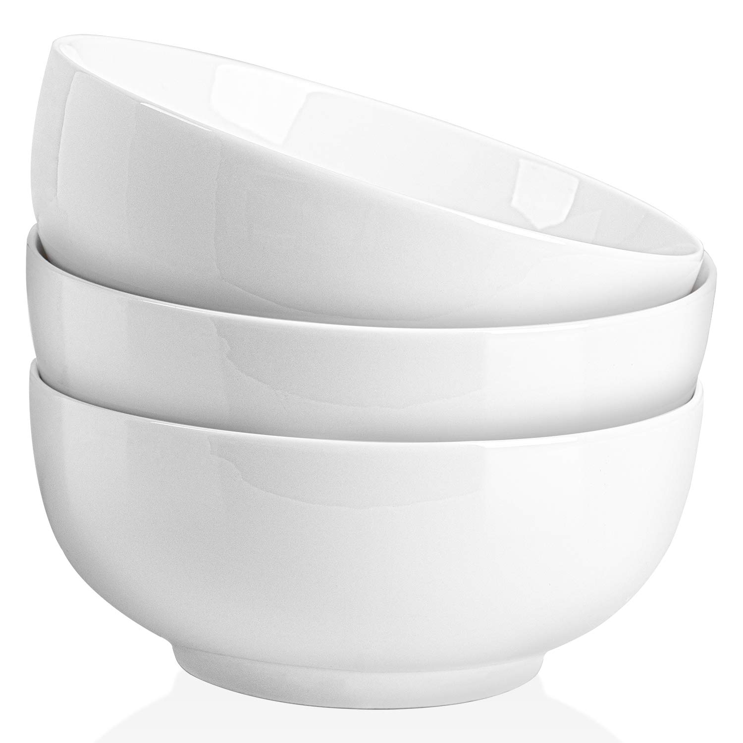 Delling 22 Oz Ceramic Soup Bowls Set of 3 - 6.6