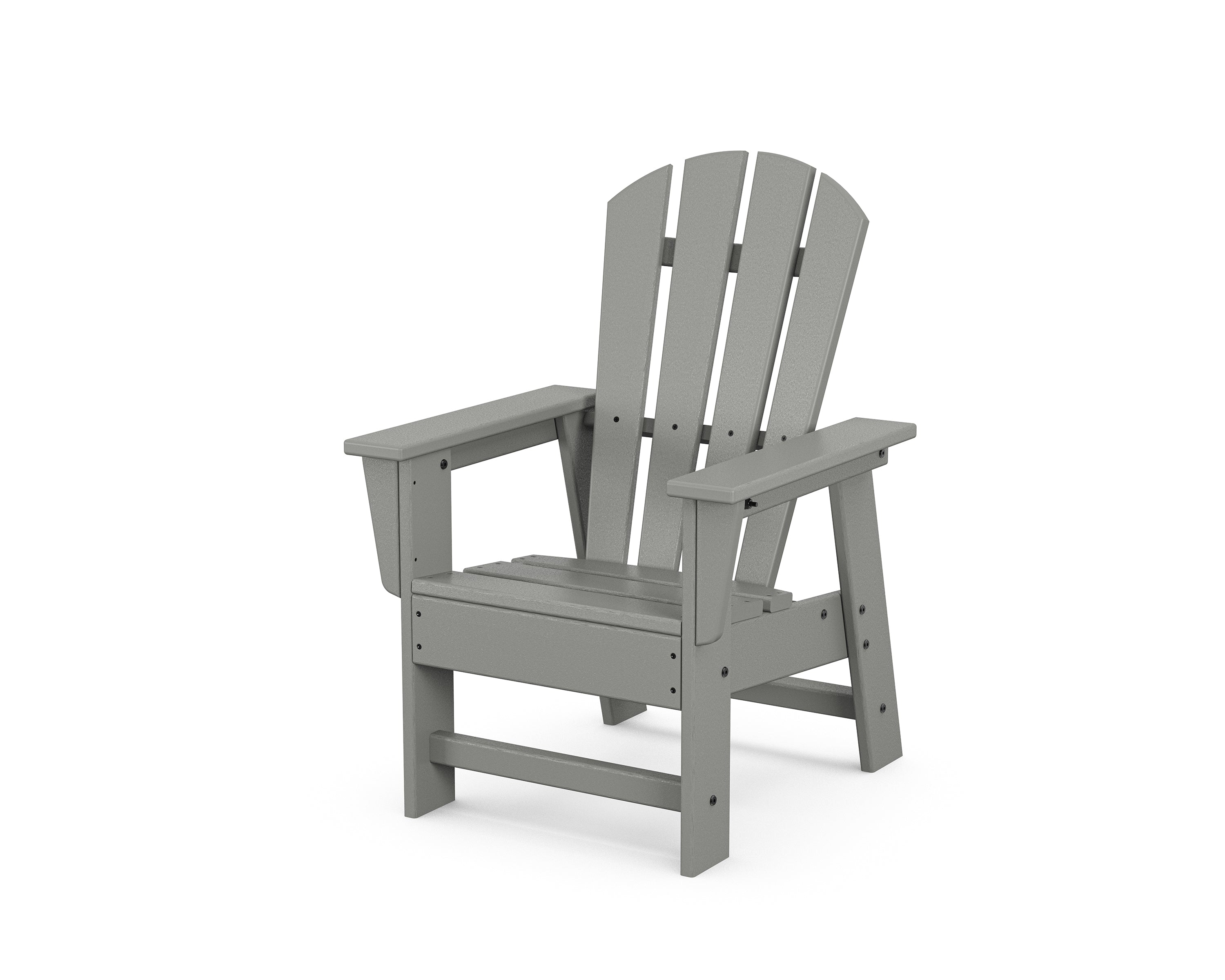 POLYWOOD Kids Adirondack Chair - Durable Outdoor Plastic Chair for Children, Perfect for Backyard, Patio, and Garden Playtime