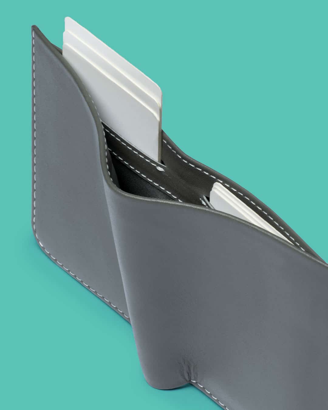 Premium Wave Bifold Wallet for Men - RFID Blocking Leather Wallet with Multiple Card Slots & Cash Pocket - Perfect for Everyday Use, Travel, and Business