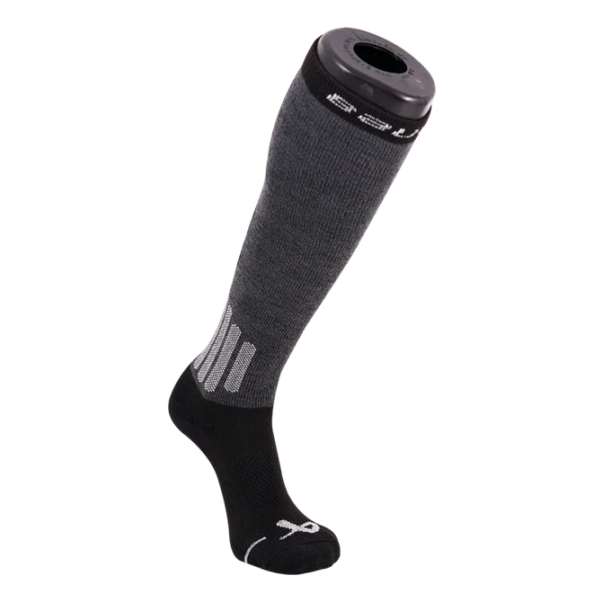 Bauer Pro 360 Cut Resistant Tall Socks - Grey | Work Safety Socks for Construction, Landscaping & Industrial Use