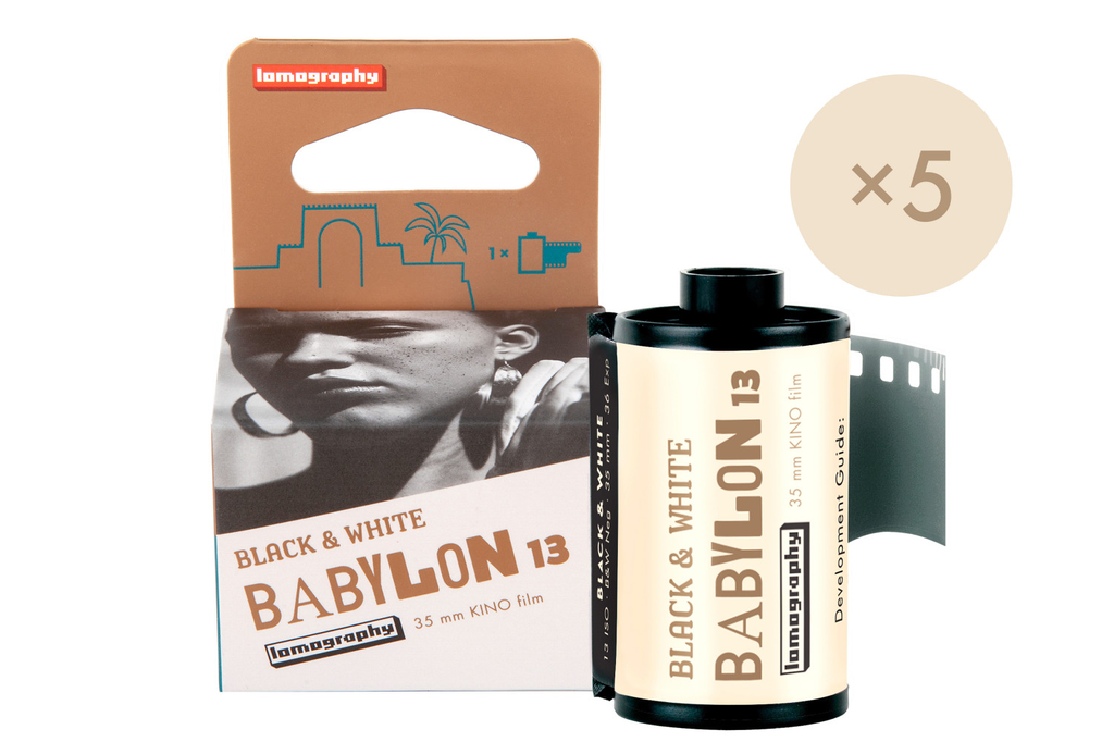 Babylon Kino B&W 35mm ISO 13 Black & White Film - Perfect for Vintage Photography, Street Shots & Artistic Projects