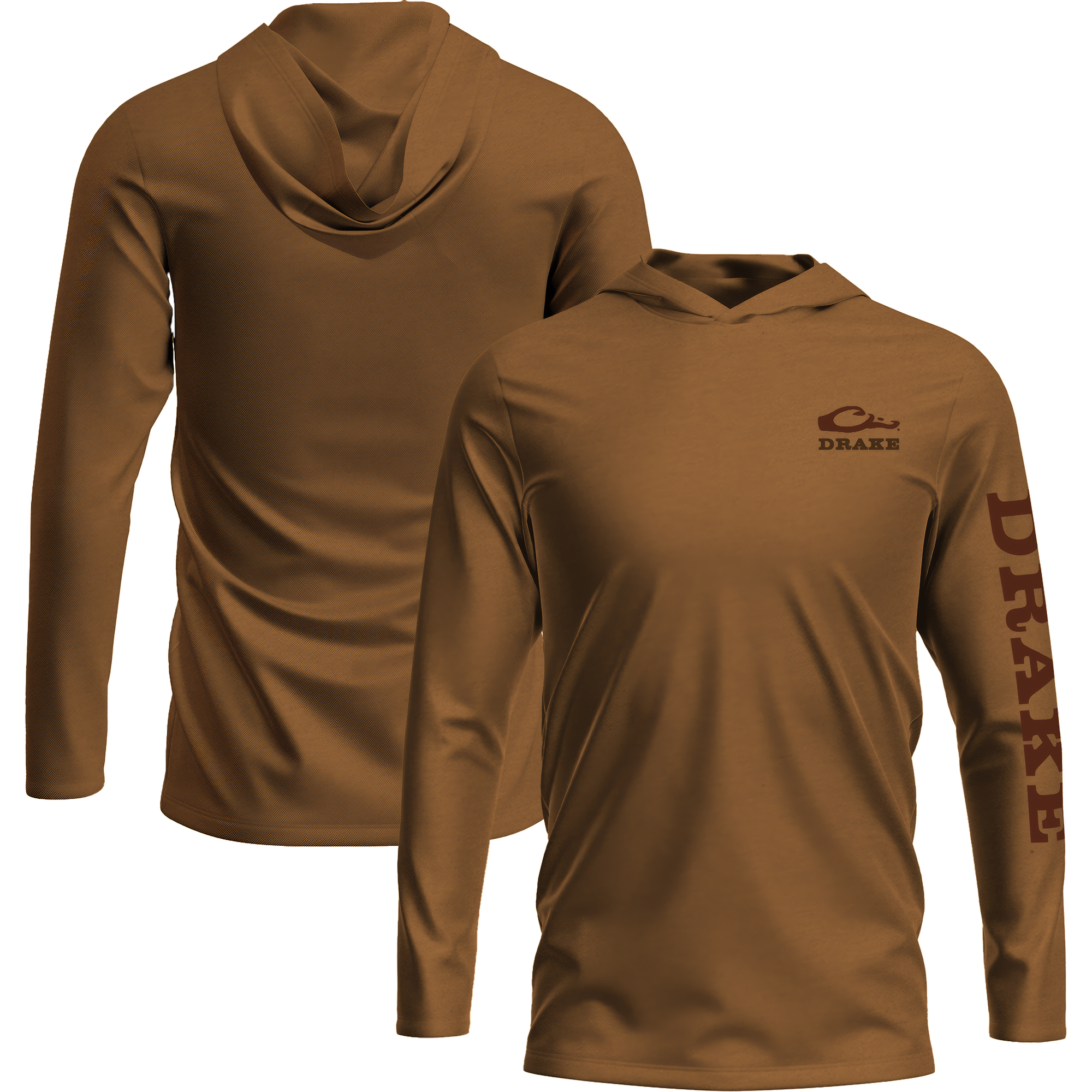 Custom Logo Long Sleeve Hoodie T-Shirt for Men & Women - Soft Cotton Pullover Sweatshirt for Branding, Team Uniforms, and Casual Wear