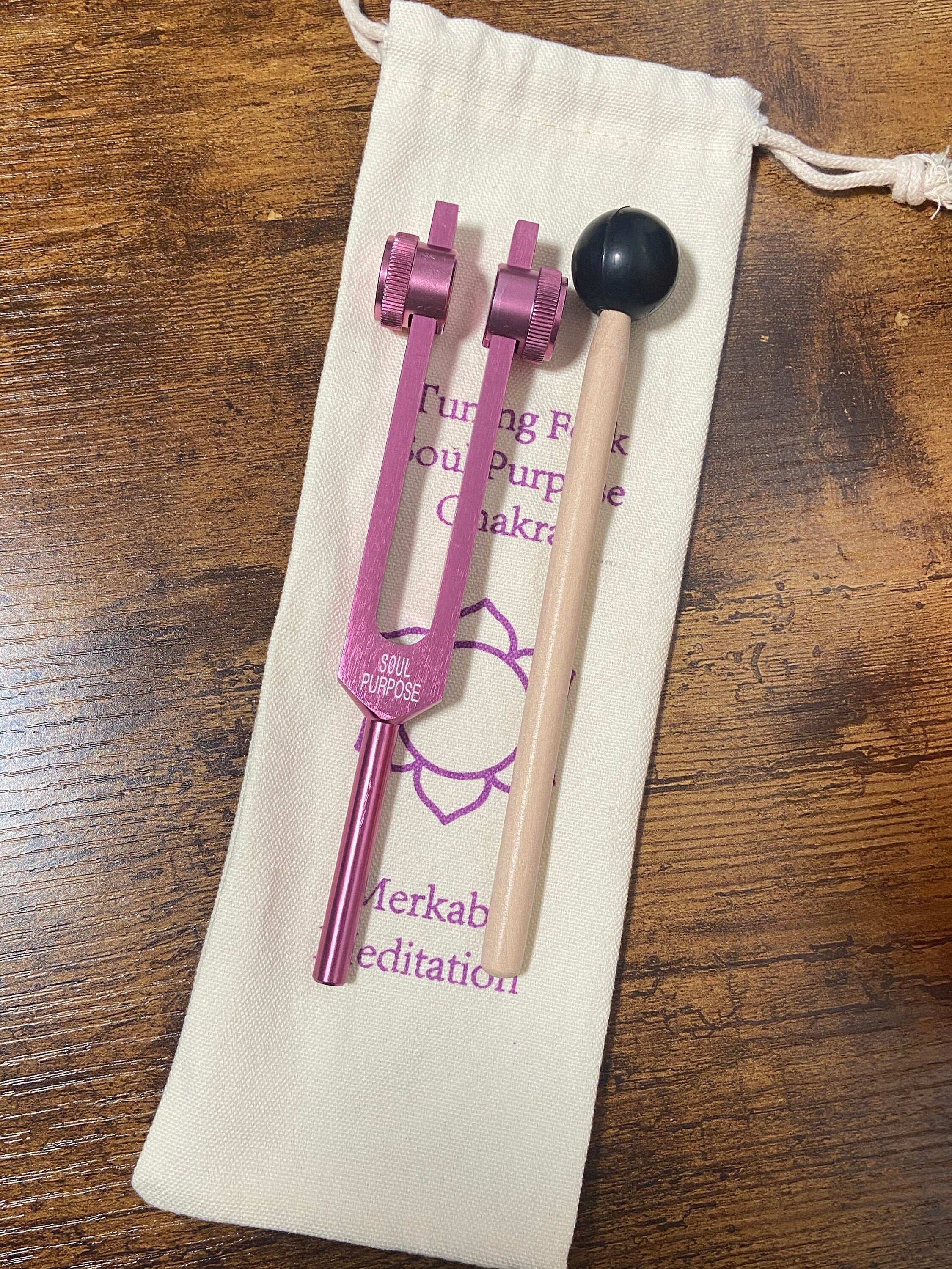 3rd Eye Chakra Tuning Fork & 432Hz Crystal Singing Bowl Set with Carry Bag - High Vibration Meditation Tools for Spiritual Healing, Yoga & Energy Balancing