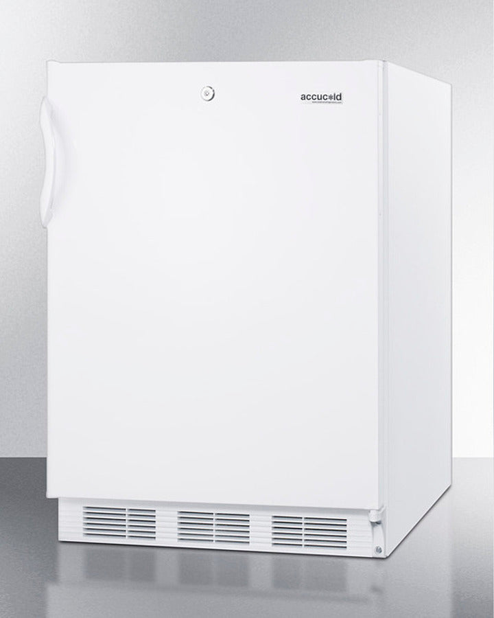 Accucold 24 Inch Wide ADA Compliant Refrigerator Freezer - CT66LWADA - Perfect for Small Kitchens, Offices, and Dorm Rooms
