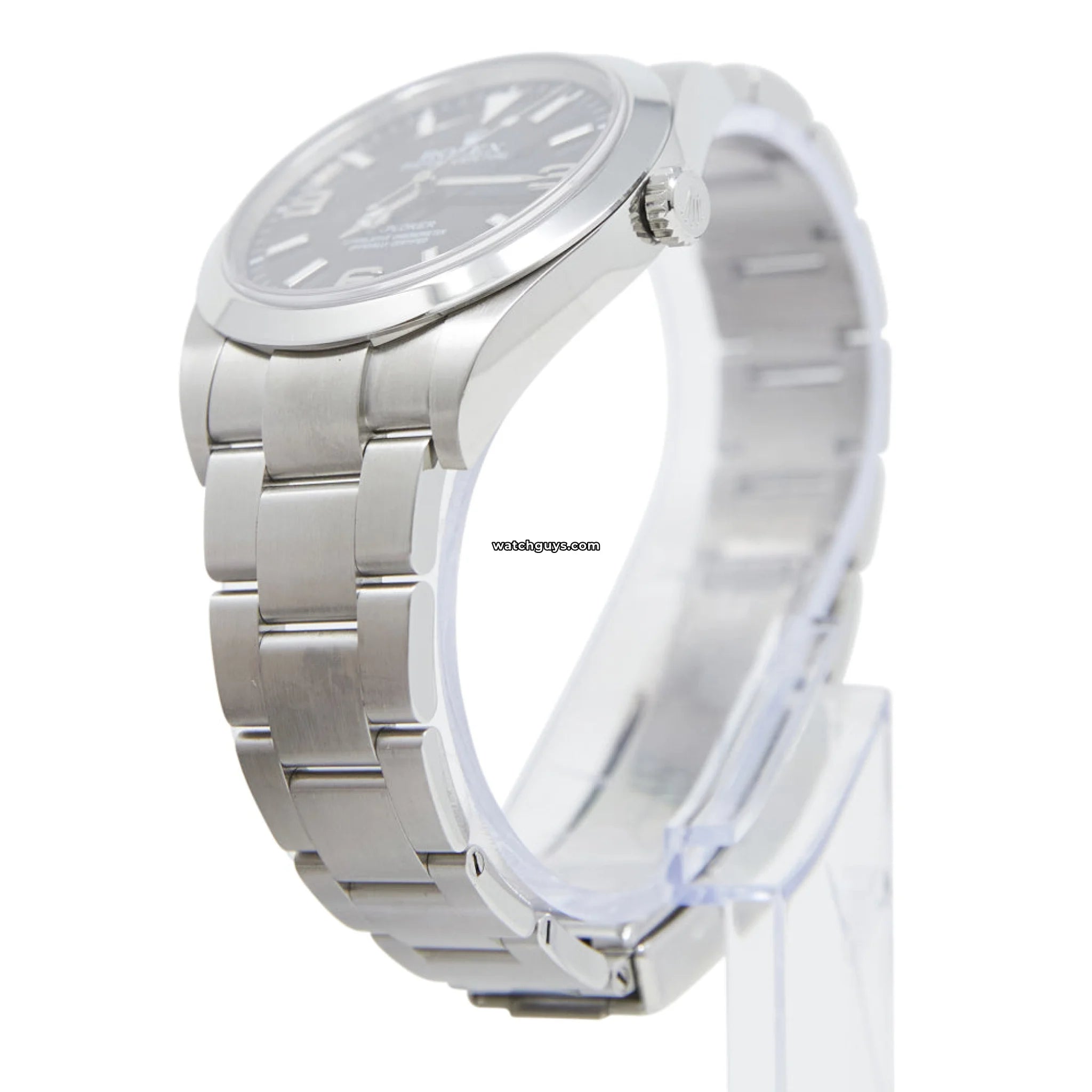 Rolex Explorer 214270 Men's Watch - 39mm Stainless Steel Case, Black Dial, Oyster Bracelet - Perfect for Outdoor Adventures & Business Meetings