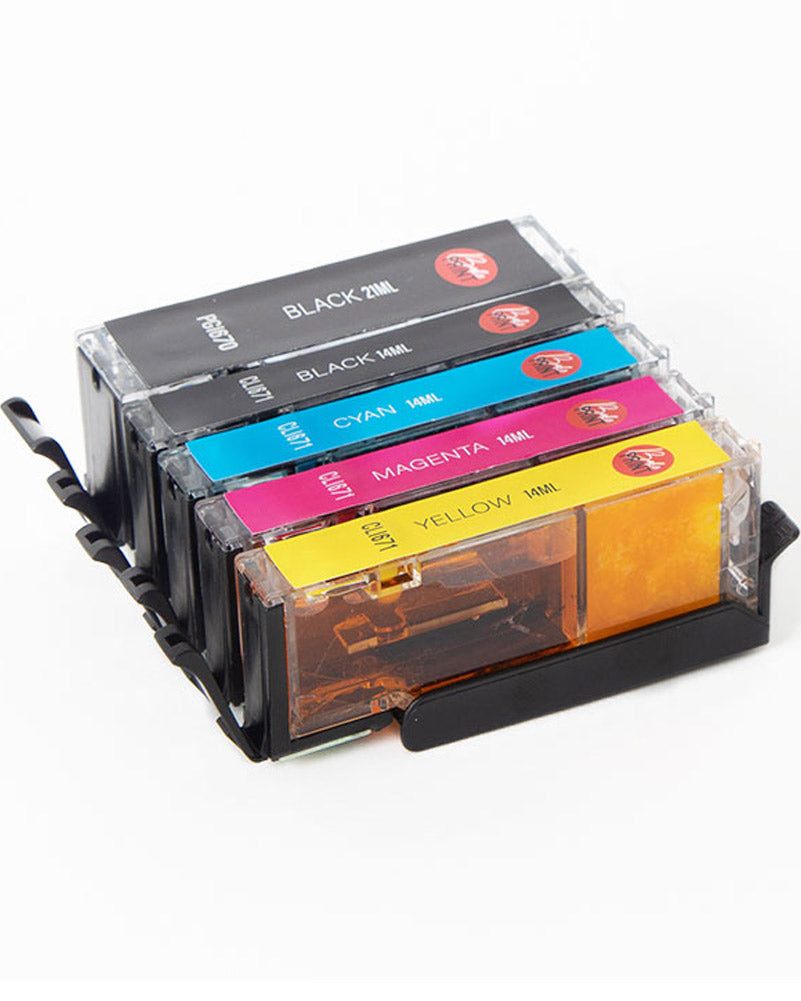 675 Edible Ink Cartridges - Pack of 5 for Cake Decorating, Cookie Printing & DIY Edible Art | Food-Safe Printer Refills