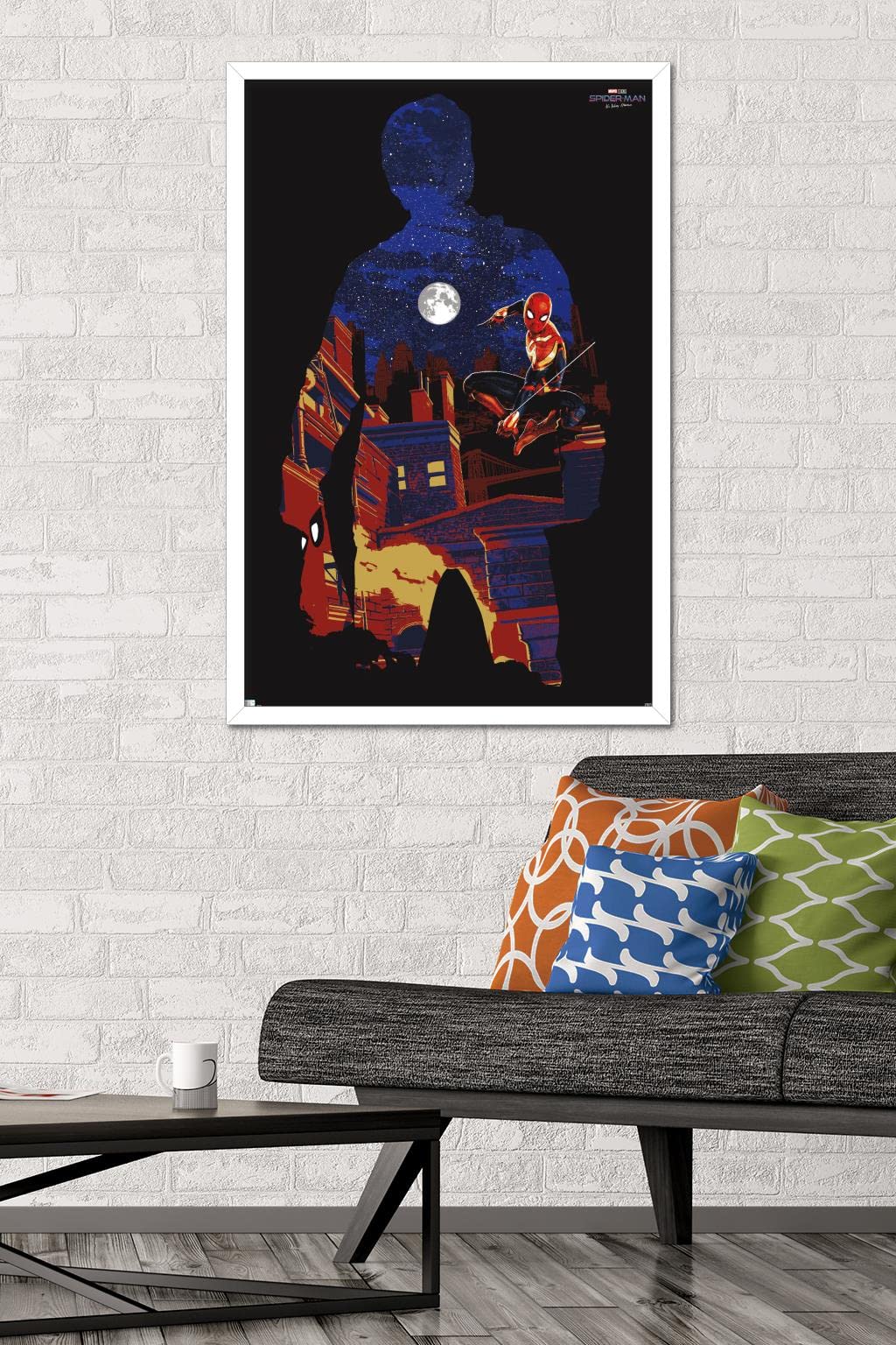 Trends International Marvel Spider-Man: No Way Home Silhouette Wall Poster - 34
