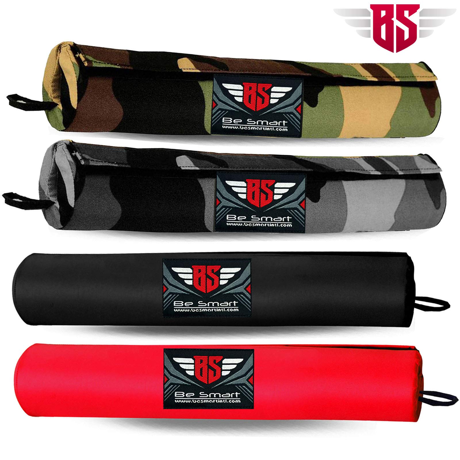 BeSmart Barbell Pad - Squat Pad & Hip Thrust Cushion for Weightlifting, Neck & Shoulder Support - Squats, Lunges, Hip Thrusts - Comfortable Protective Padding for Standard Barbells - Perfect for Home Gym & CrossFit Workouts