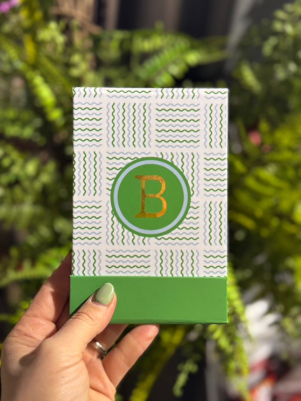 Initial Flip Notepad - Personalized Memo Pad for Notes, Lists & Reminders - Perfect for Office, School & Home Organization