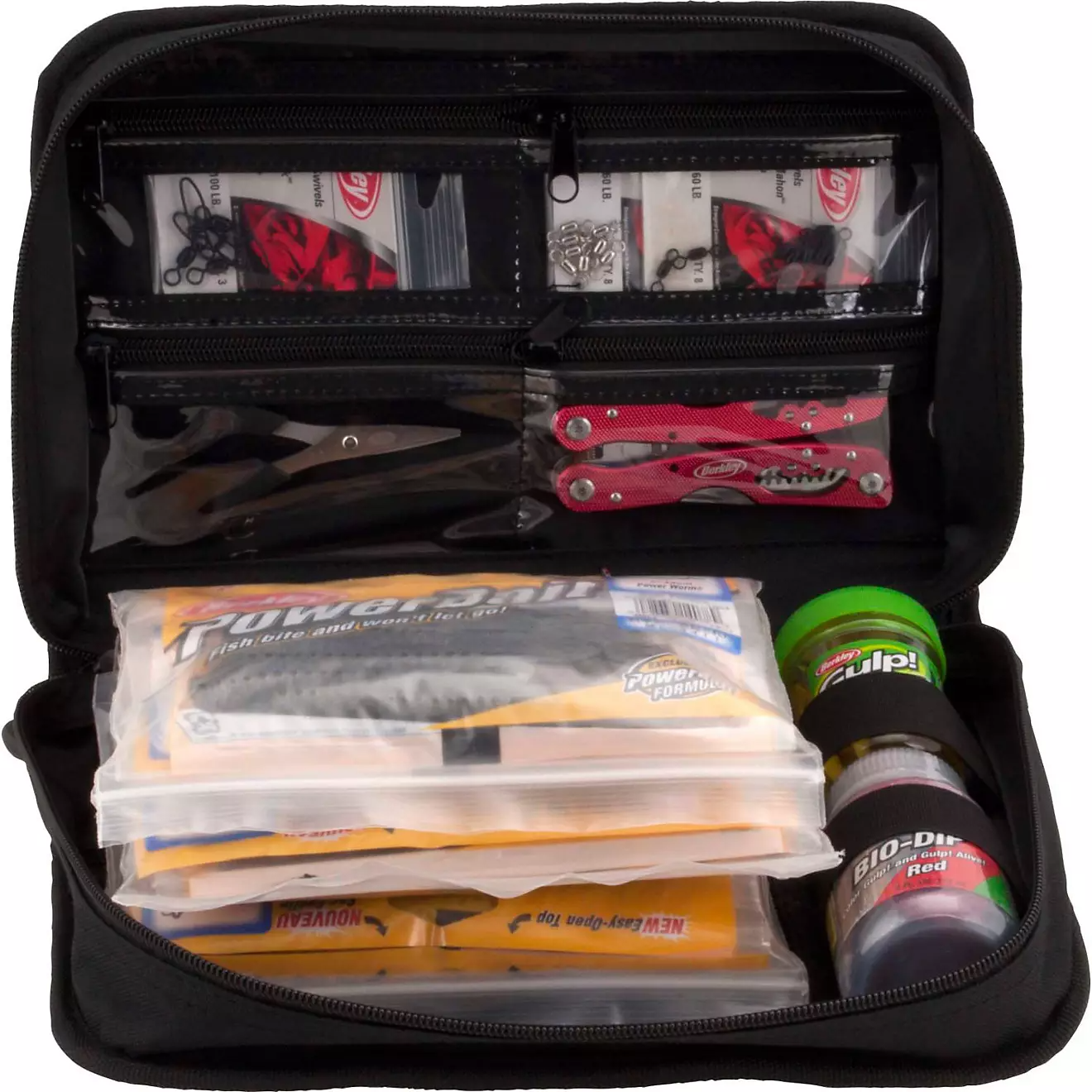 21 Pack Soft Plastic Fishing Bait Binder - Organize & Store Lures for Bass, Trout, Walleye Fishing - Perfect for Tackle Box & Boat Storage