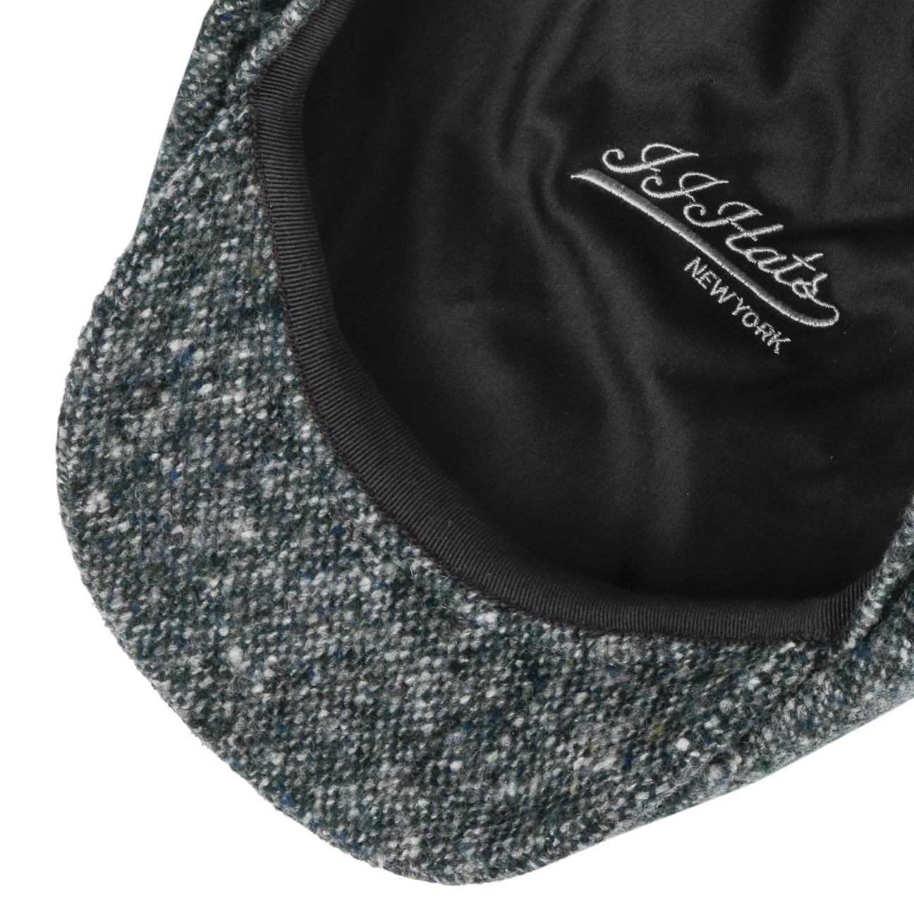 JJ Hats - Premium Eight Panel Cap in Donegal Virgin Wool for Men & Women | Classic Irish Tweed Style for Outdoor, Casual & Winter Wear