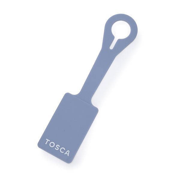 Tosca TCA065 D Silicone Luggage Tag - Lavender Purple Travel ID Tag with Durable Silicone & Metal Loop - Perfect for Suitcases, Backpacks, and Travel Bags