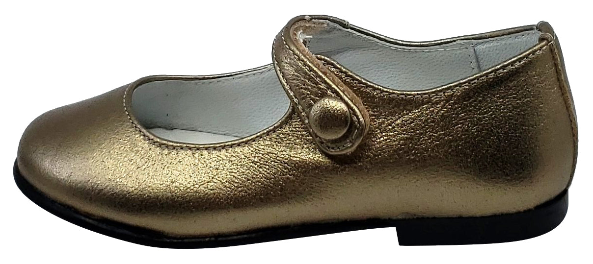 Gepetto Girls Mary Jane Leather Dress Shoes - Stylish Galaxy Mercurio Design for School, Parties & Special Occasions