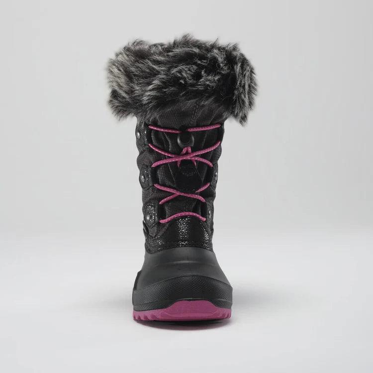 Kamik POWDERY 3 Waterproof Winter Boots for Toddler & Girls - Warm Snow Boots for Kids (Sizes 8T to 7) - Perfect for Snow Play, School & Outdoor Winter Activities