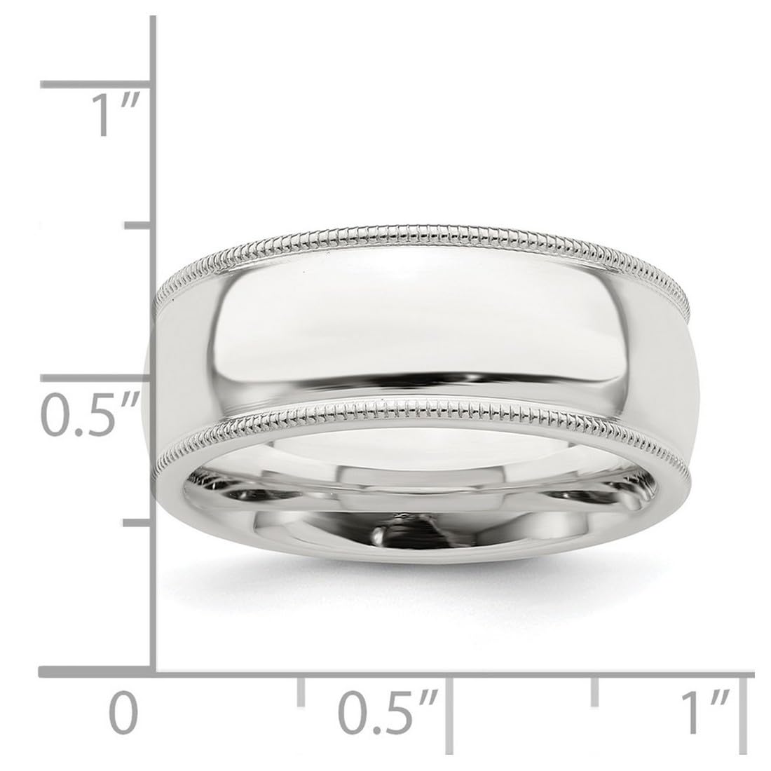 925 Sterling Silver Millgrain Comfort Fit Wedding Band Ring for Women & Men - Size 4-12, Durable Everyday Jewelry for Anniversary, Engagement & Gift Giving