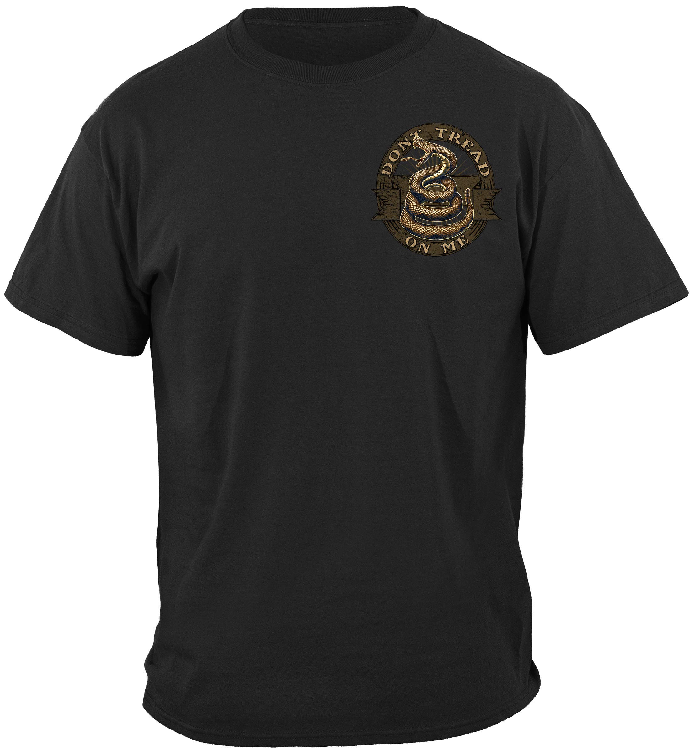 Erazor Bits 2nd Amendment T-Shirts for Men - Patriotic Gun Rights Shirt with US Constitution Design | Perfect for Shooting Range, Gun Shows & Political Rallies