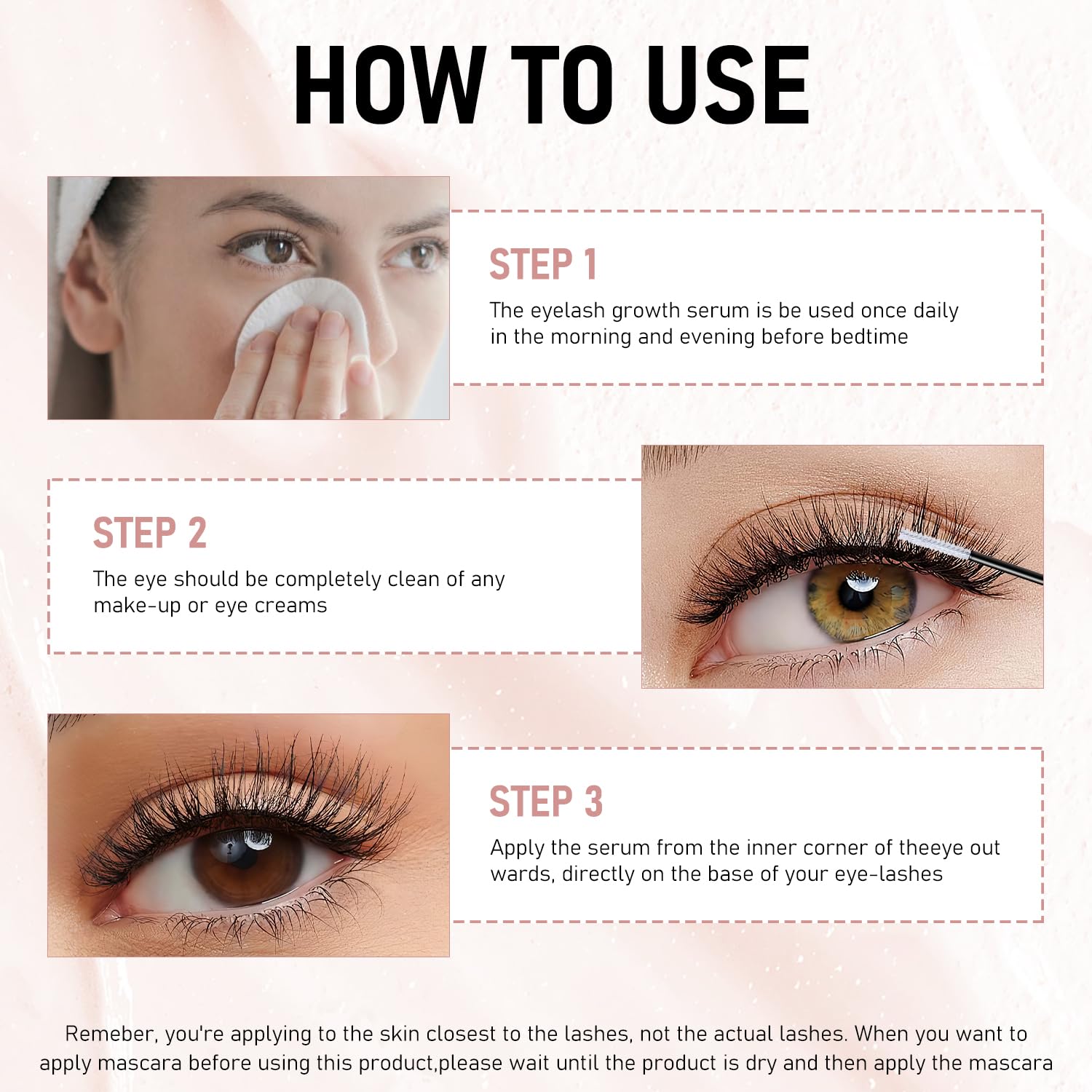 2PCS Daislashes Eyelash Growth Serum - Natural Lash Enhancer for Longer, Fuller & Thicker Lashes - Vegan & Cruelty-Free Formula - Perfect for Nighttime Use & Special Occasions