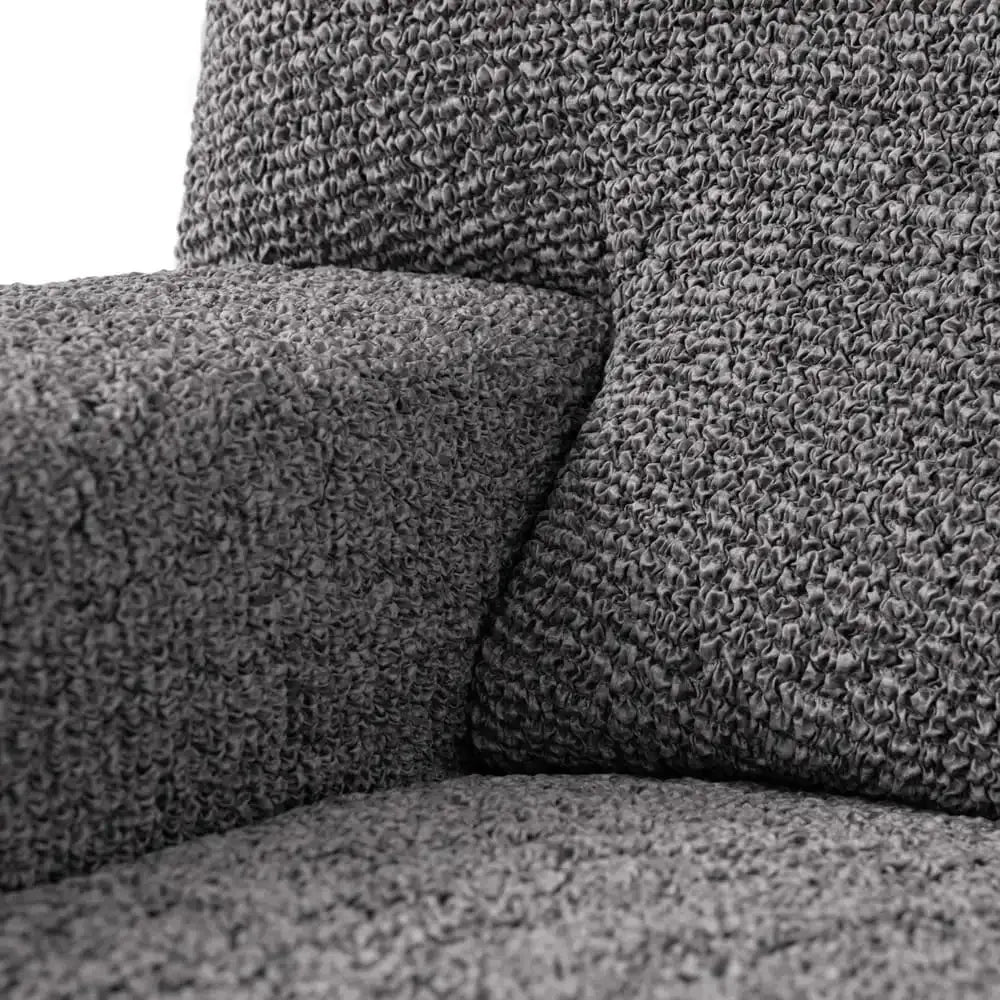 Microfiber Printed Armchair Slipcover - Stretchable Furniture Protector for Living Room, Bedroom & Office - Easy Washable Sofa Cover for Home Decor