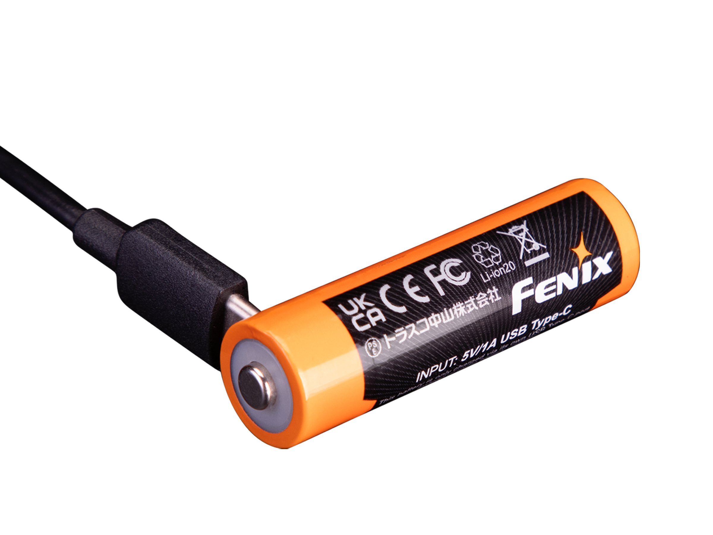 Fenix USB Rechargeable AA Lithium-ion Batteries (4-Pack) - Long Lasting Power for Flashlights, Cameras & Electronics - Perfect for Outdoor Adventures, Emergency Kits & Home Use
