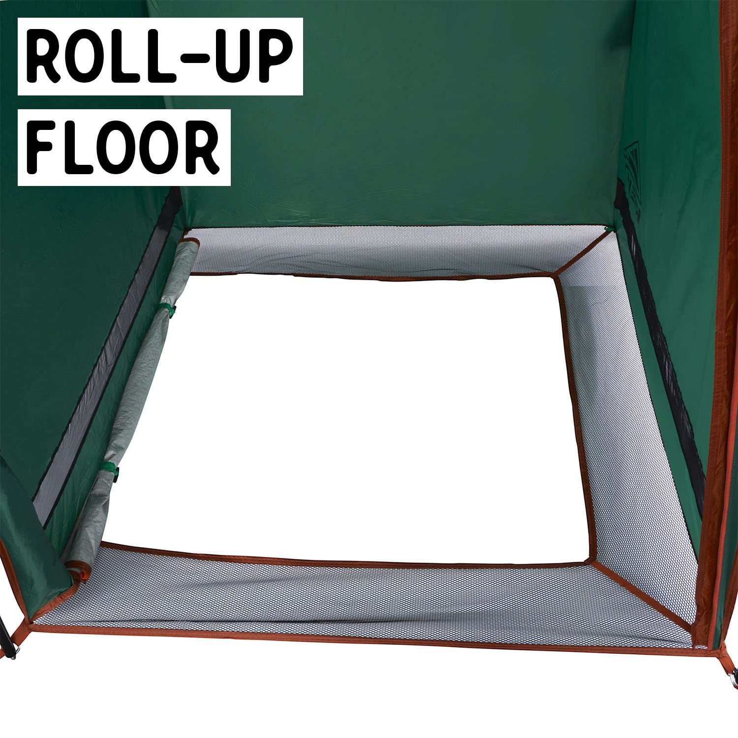 Kelty Discovery H2GO Privacy Shelter - Portable Camping Shower & Changing Tent with Zippered Door, Steel Pole Frame, Freestanding Design for Outdoor Adventures, Beach Trips & Backpacking