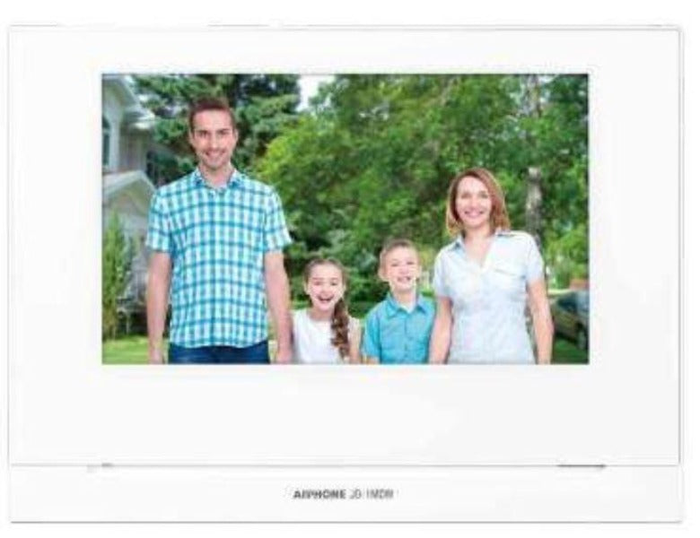 Aiphone JO Series Smartphone Intercom Kit - JOS 1AW 2M with Two Monitors | Video Door Entry System for Homes & Businesses | Secure Smart Communication Solution for Apartments, Offices & Gated Communities