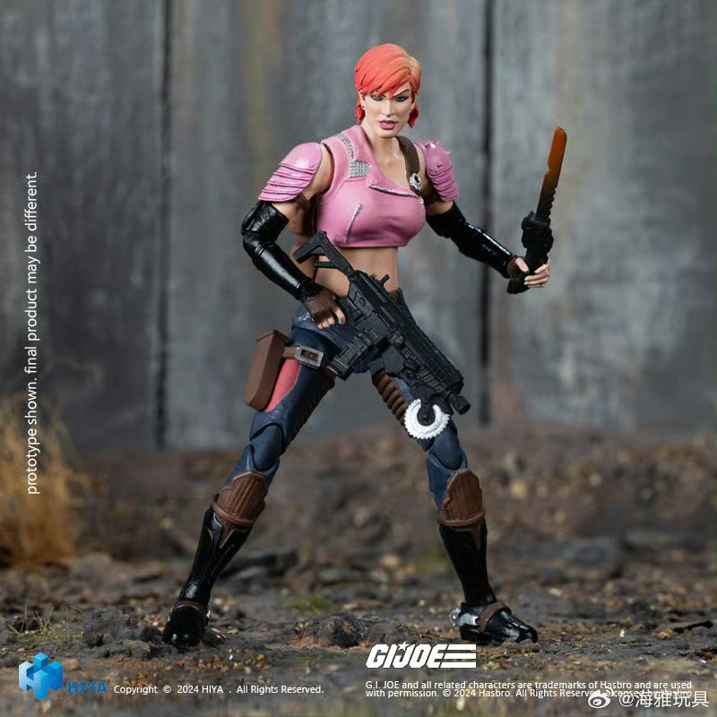 Pre Order - Hiya 1/18 Scale 4-Inch G.I. Joe Zarana Action Figure - Highly Detailed Collectible Toy for Display & Play | Perfect for G.I. Joe Fans & Collectors