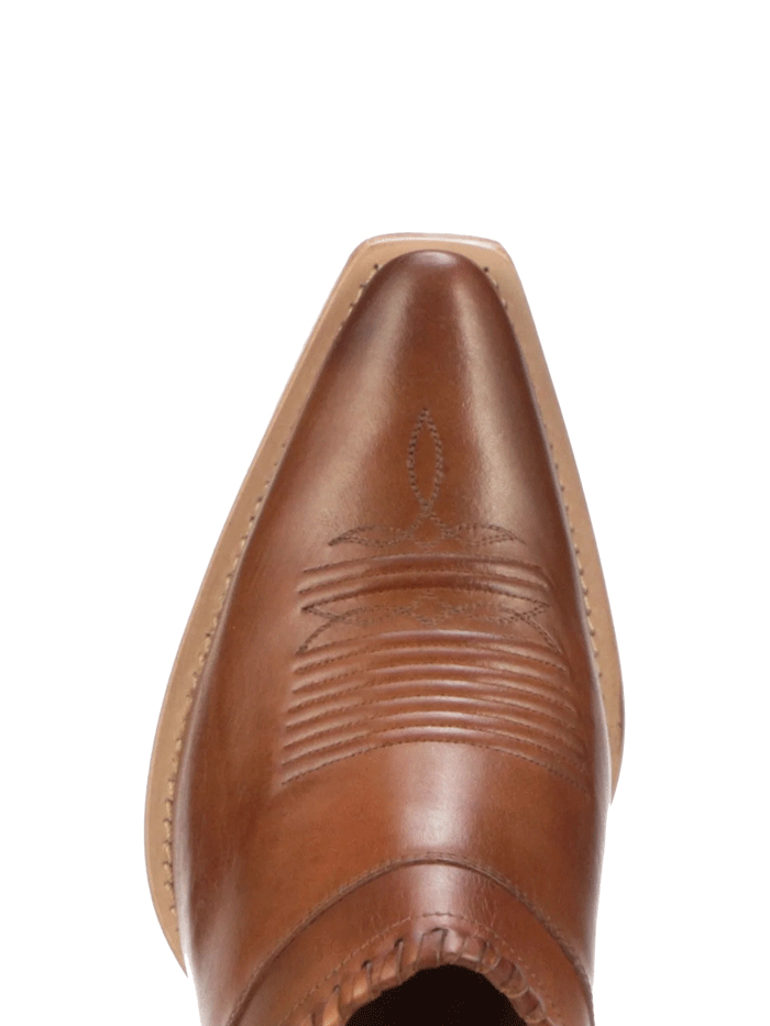 Lucchese I6115 Women's Western Mule Boots in Golden Tan - Stylish Cowgirl Shoes for Country Dancing & Casual Wear