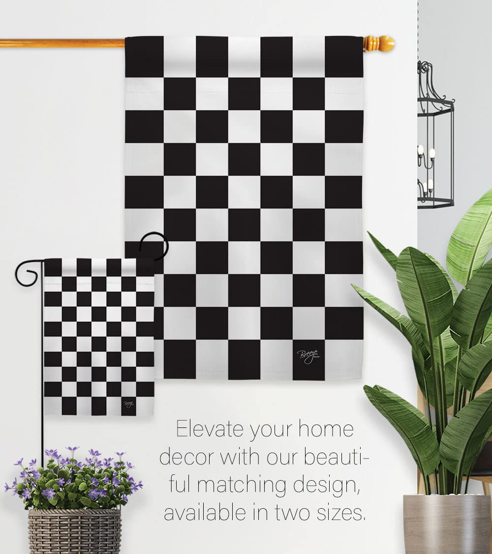 Sports Decorative Vertical House Flag Set 28x40 w/Flagpole - Perfect for Outdoor & Game Day Decor
