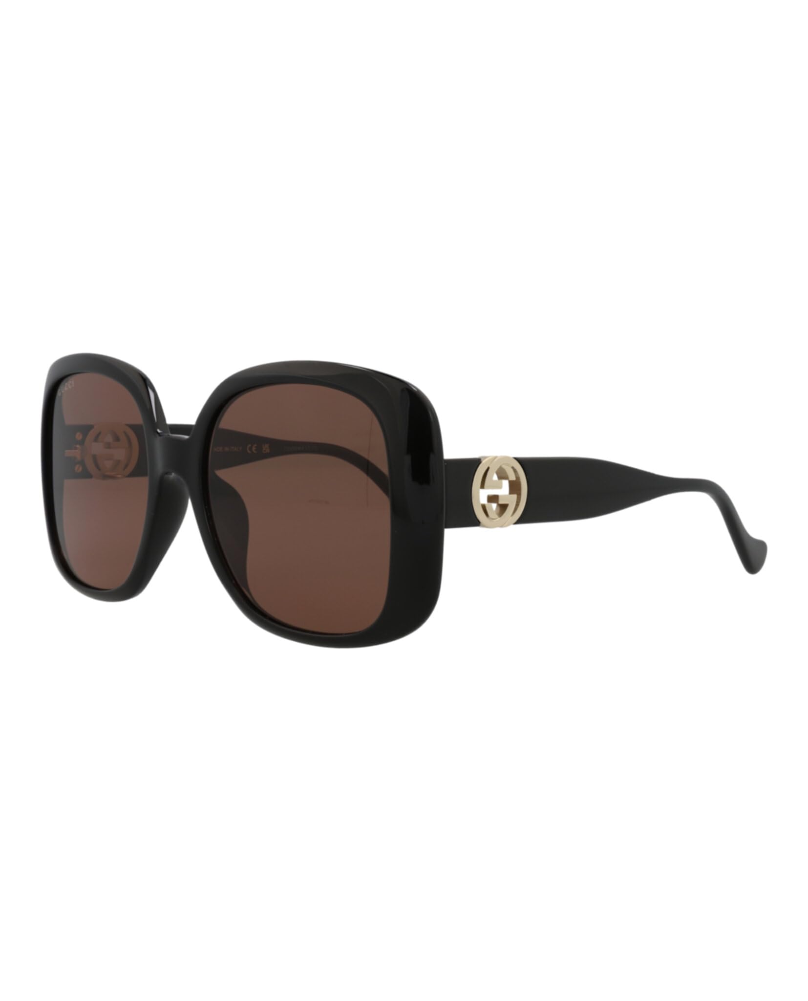 Gucci Square-Frame Injection Sunglasses for Women & Men - UV Protection Fashion Shades for Beach, Driving & Outdoor Activities