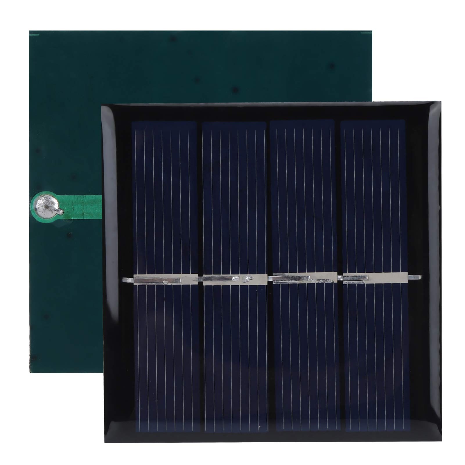 4Pcs 0.45W 2V 58x58mm PET Solar Panel Charger - DIY Solar Charging Board Module for Outdoor, Camping, RV, and Emergency Power Supply - Portable Solar Power Accessories