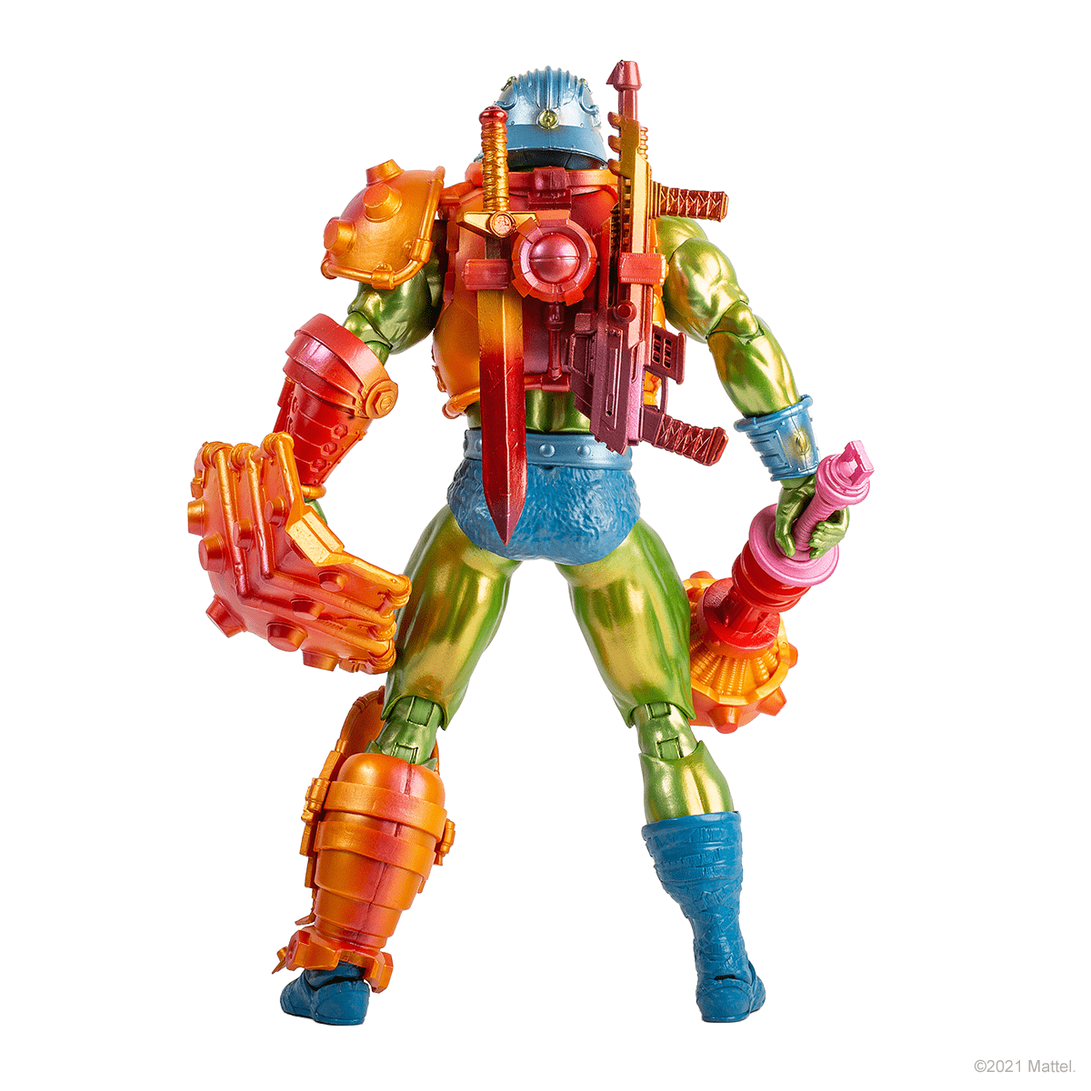 Masters of the Universe Man At Arms 1/6 Scale Action Figure - MOTUbi Variant Collectible for Display & Role Play | Perfect for Fans, Collectors & Home Decor