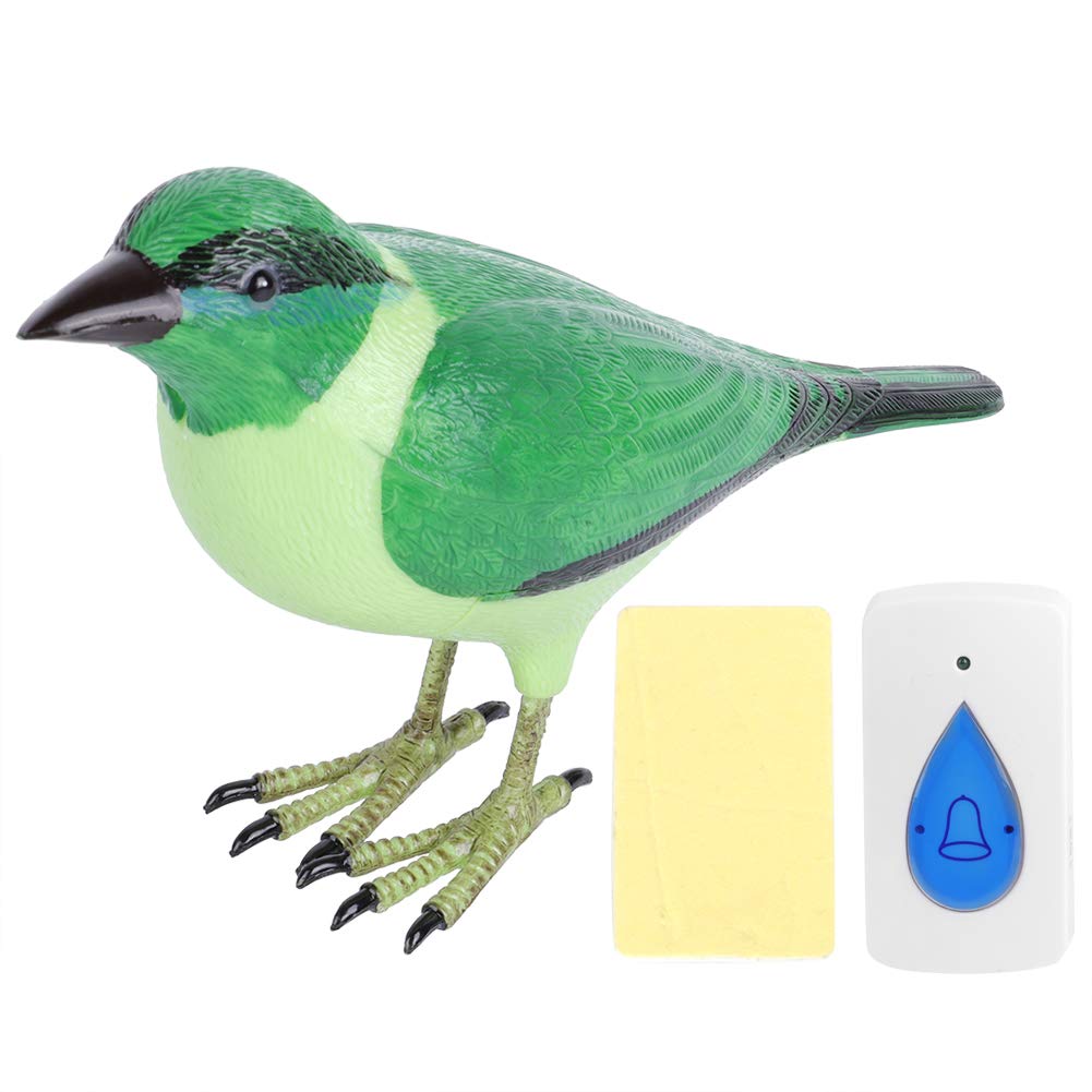 Wireless Doorbell - Cute Bird Shaped Remote Control Door Chime with 30-50 Meters Range for Home & Office - Perfect for Apartments, Houses, and Workspaces