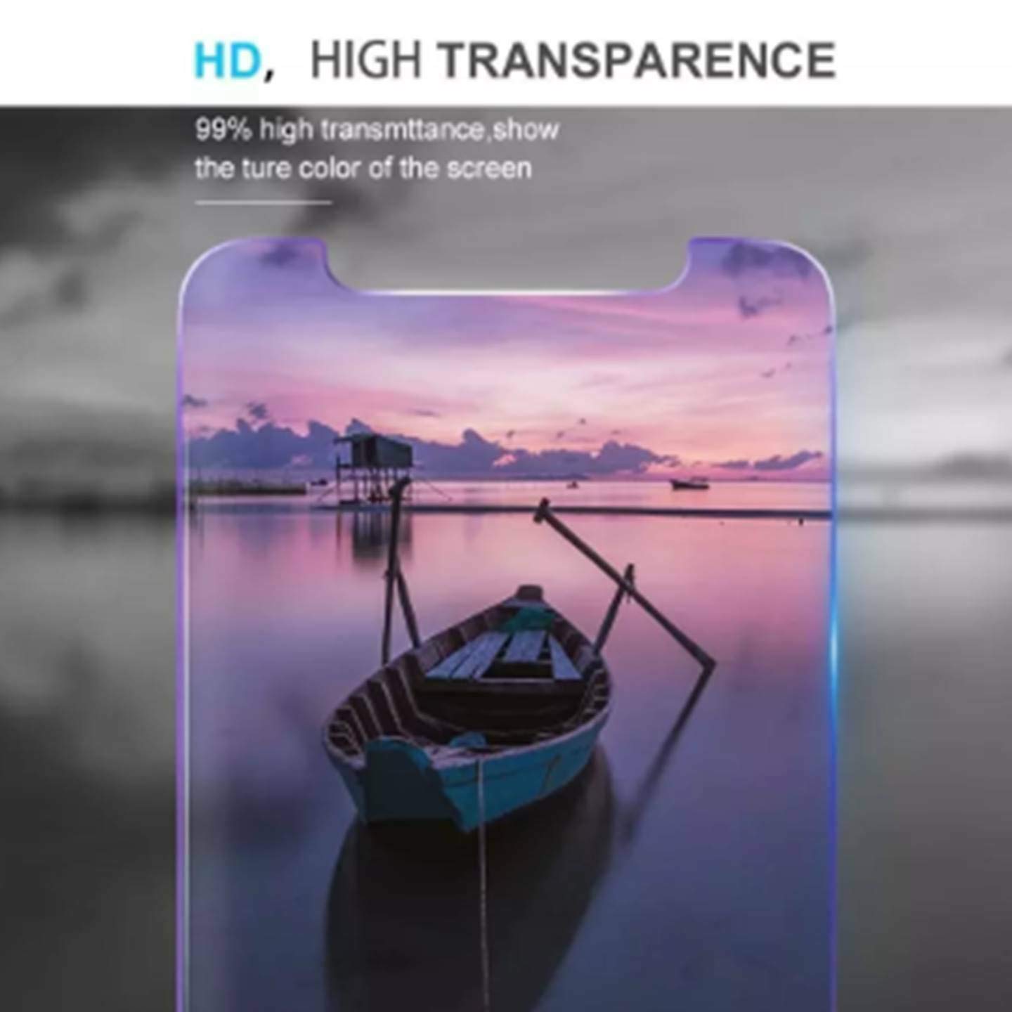 ZenHoo Anti Blue Light Tempered Glass for iPhone 12 Mini - Eye Protection for Daily Use