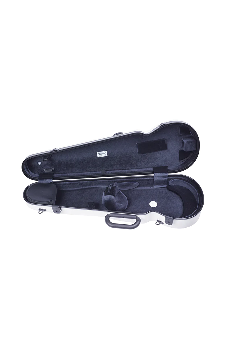 Premium Bam Hightech Contoured Violin Case for 4/4 Size - Lightweight & Durable Protection for Professional Musicians & Students - Perfect for Travel, Performances & Storage