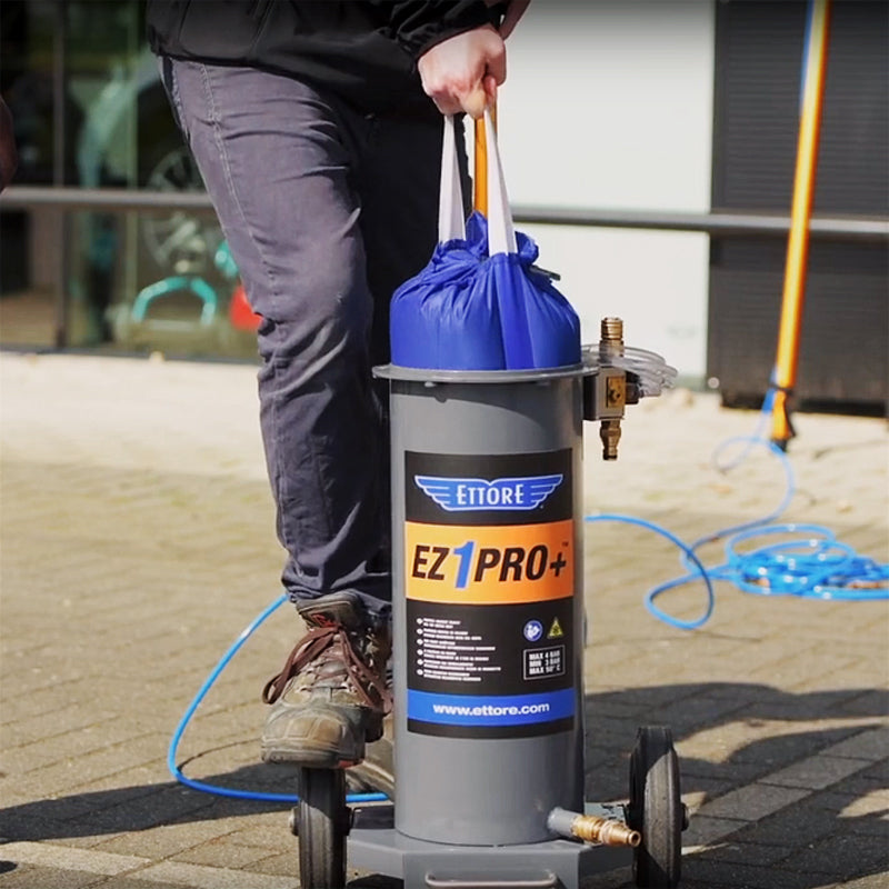 Ettore Fastbag Replacement Bag - Compatible with EZ1 Vacuum Cleaner | Durable Dust Collection for Home Cleaning & Hard Floor Maintenance