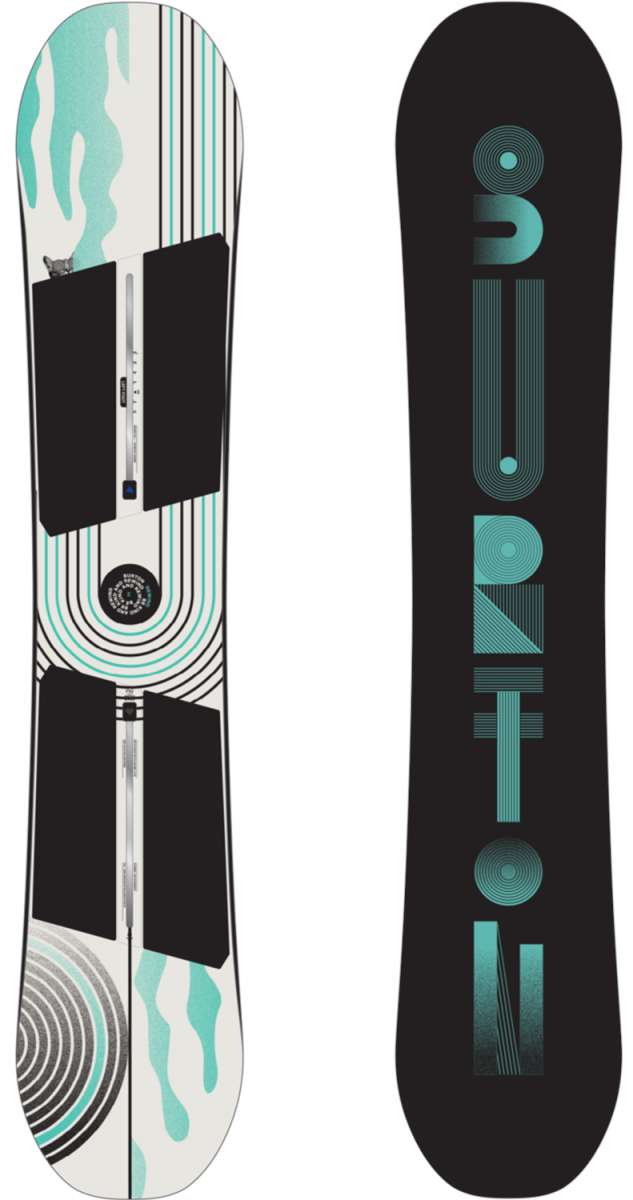 Burton Women's Rewind Snowboard 2024 - All-Mountain Freestyle Snowboard for Women | Perfect for Park, Powder & Groomed Runs | Best for Intermediate to Advanced Riders