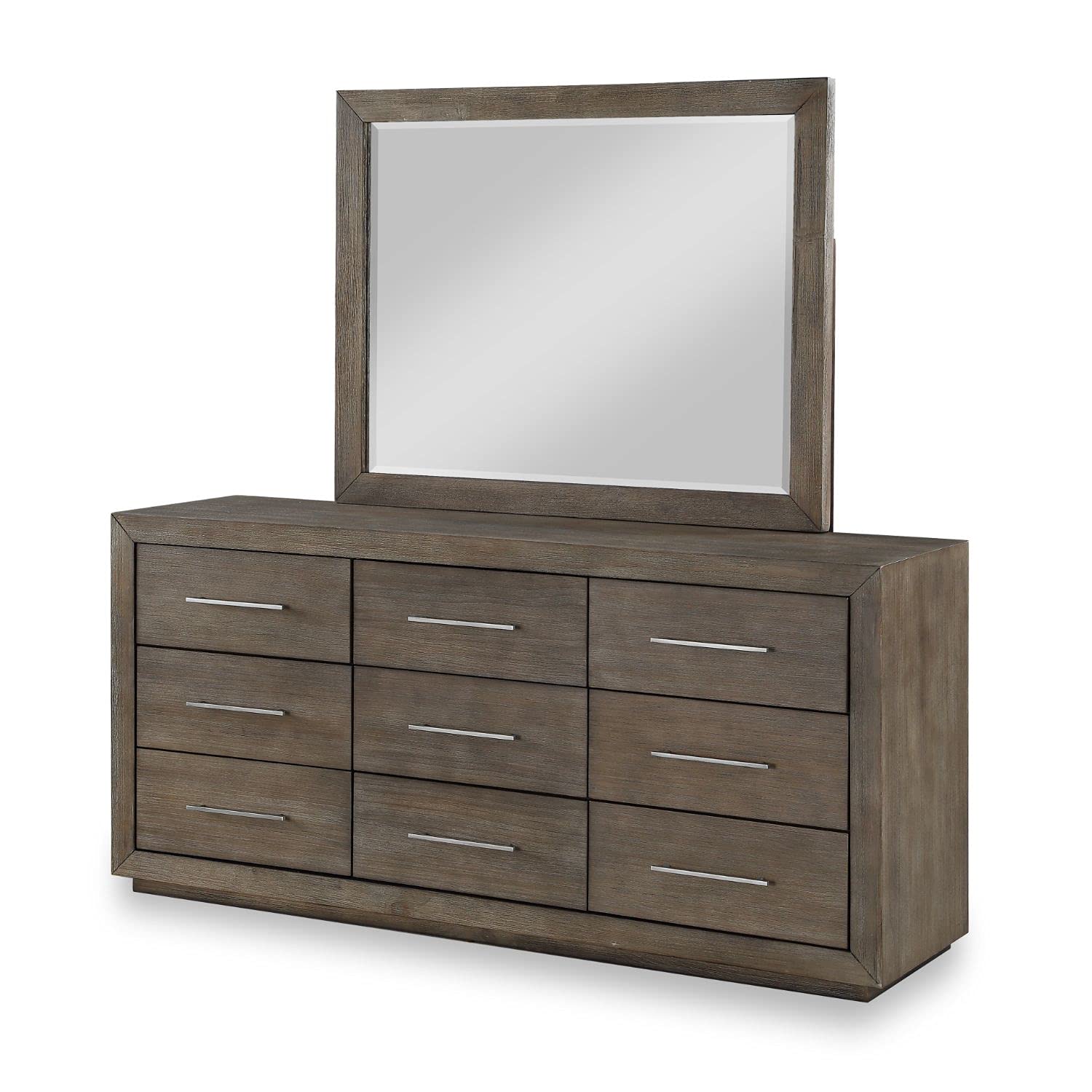 Modus Queen Bedroom Set - Dark Pine for Cozy Bedrooms