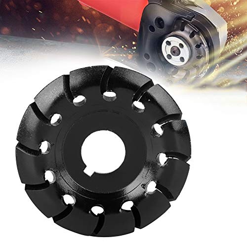 65 x 16mm Manganese Steel Wood Carving Disc - Heavy Duty Shaping Blade for Angle Grinder, Perfect for Woodworking, Rubber Carving & DIY Projects