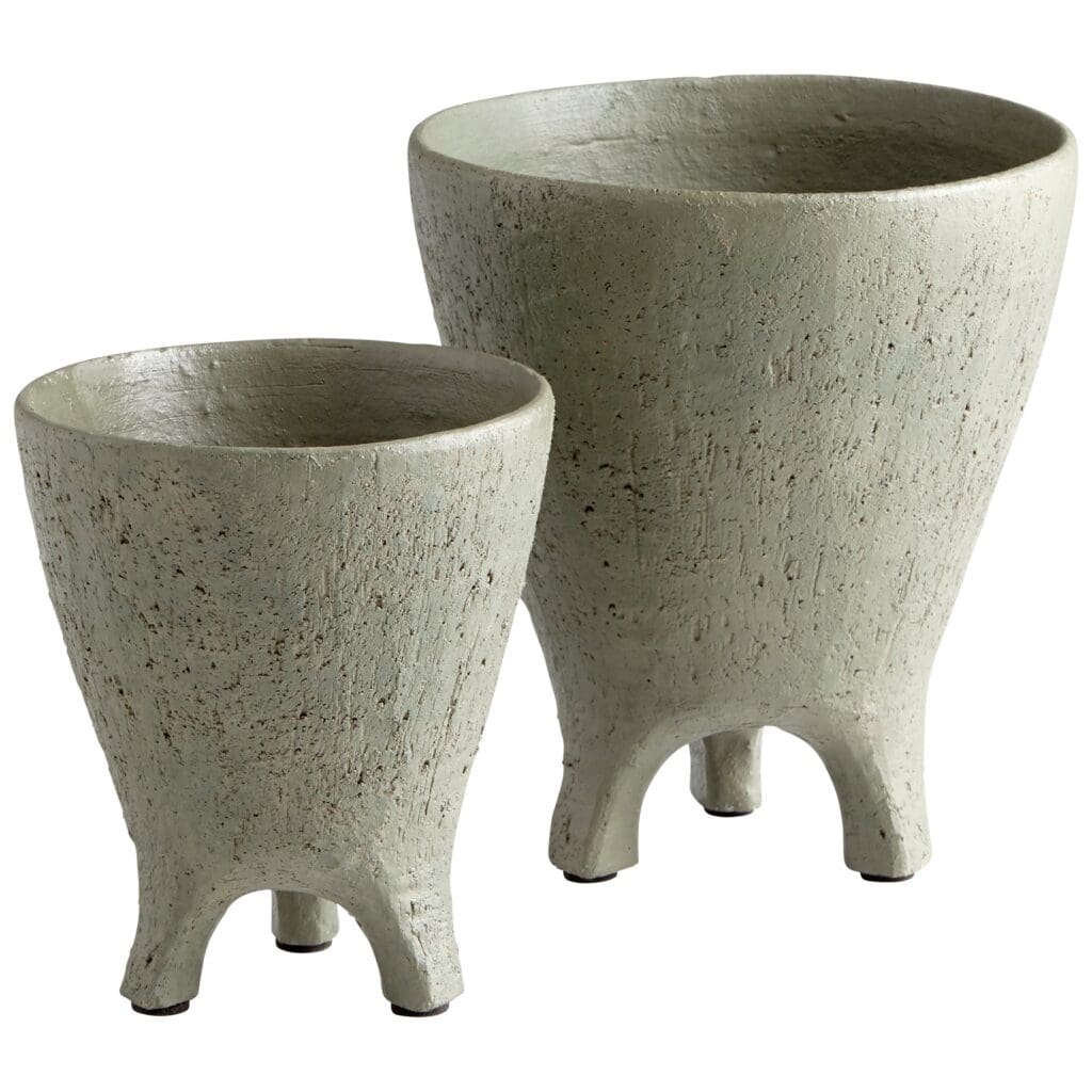 Cyan Design 11019 Molca Vase - Large Gray Ceramic Vase for Home Decor, Living Room Centerpiece, Wedding & Event Floral Arrangements