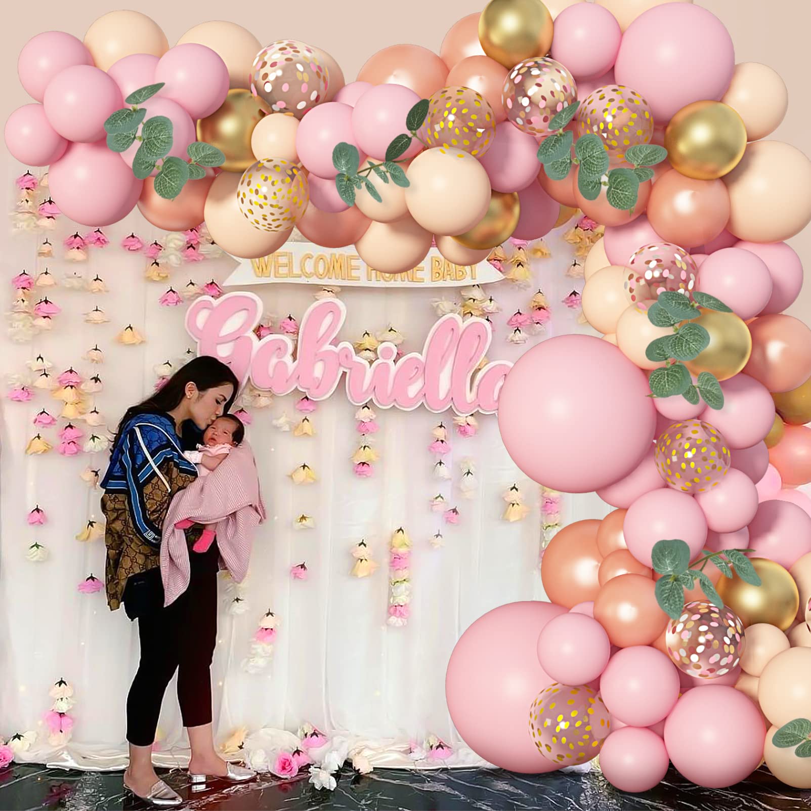 Baby Shower Decorations - Gender Neutral Baby Shower Party Supplies for Boys & Girls - Perfect for Nursery, Maternity Photo Backdrops & Newborn Celebrations