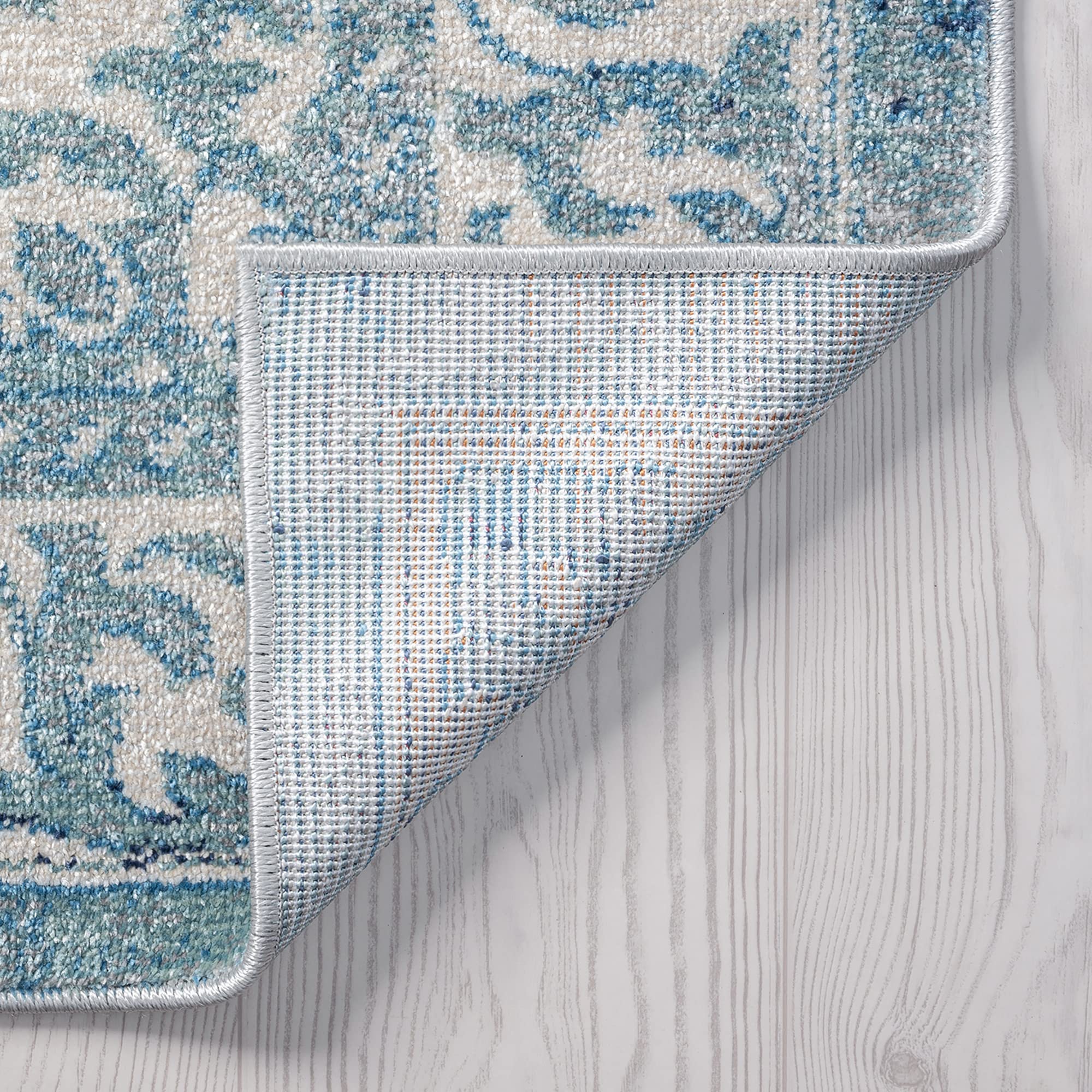 Tayse Geraldine Gray Large 9x12 Area Rug - Traditional Floral Carpet for Living Room, Dining Room, Bedroom, Kitchen & Entryway - Soft & Durable Home Decor - Perfect for Cozy Living Spaces & High-Traffic Areas