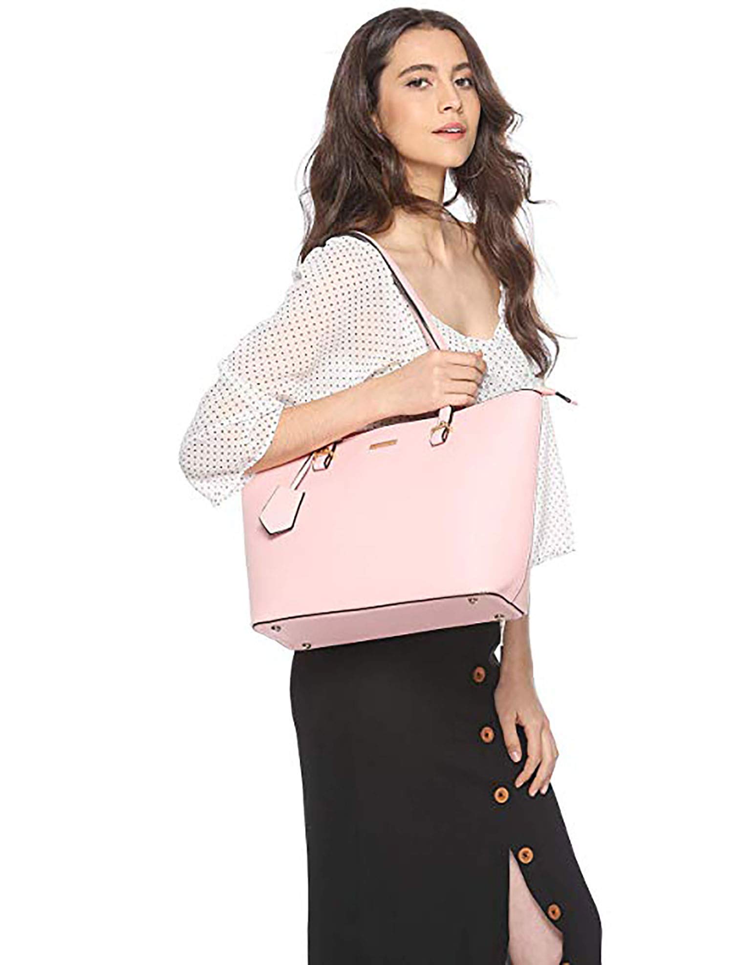 Stylish Women's Handbags Set - Classic Tote, Shoulder Bag, Crossbody Purse & Wallet (4-Piece) | Perfect for Work, Travel & Everyday Use