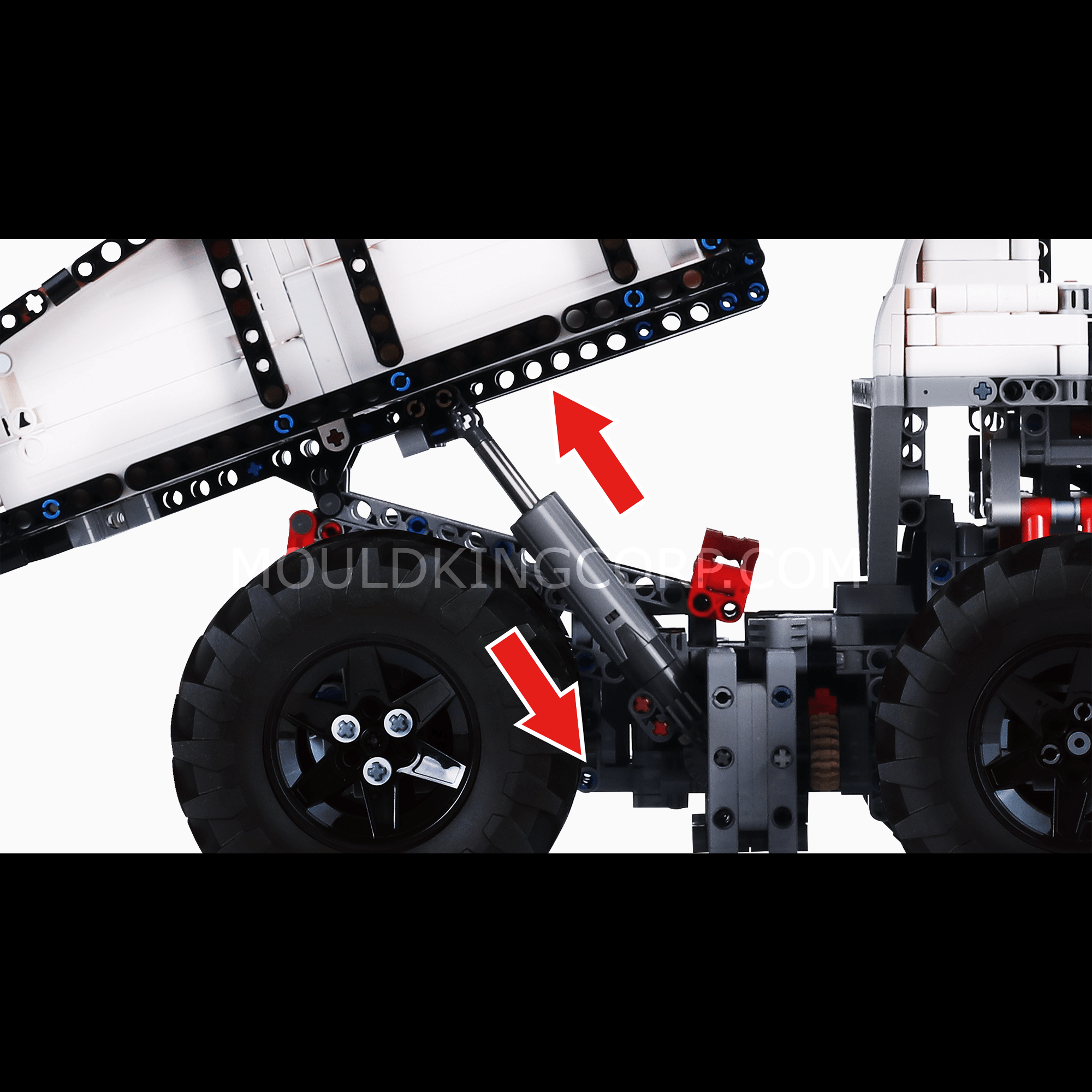 MOULD KING 13170 RC Mining Dump Truck Building Set - 2,044 PCS STEM Toy for Adults & Kids, Remote Control Construction Vehicle Model Kit for Engineering Enthusiasts | Perfect for Birthday Gifts, Collectors & DIY Projects