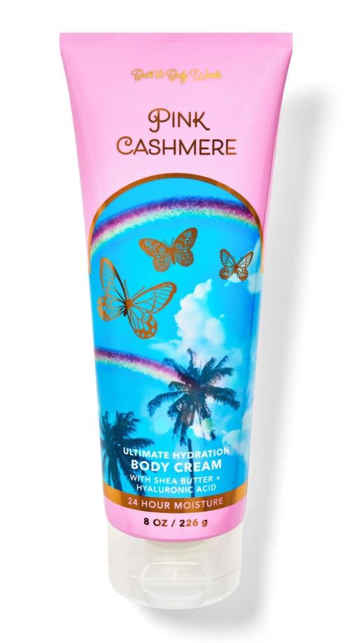 Pink Cashmere Ultimate Hydration Body Cream - 8 Oz Moisturizing Lotion for Dry Skin | Luxurious Bath & Body Care for Women | Perfect for Daily Use, Gift Sets & Spa Nights