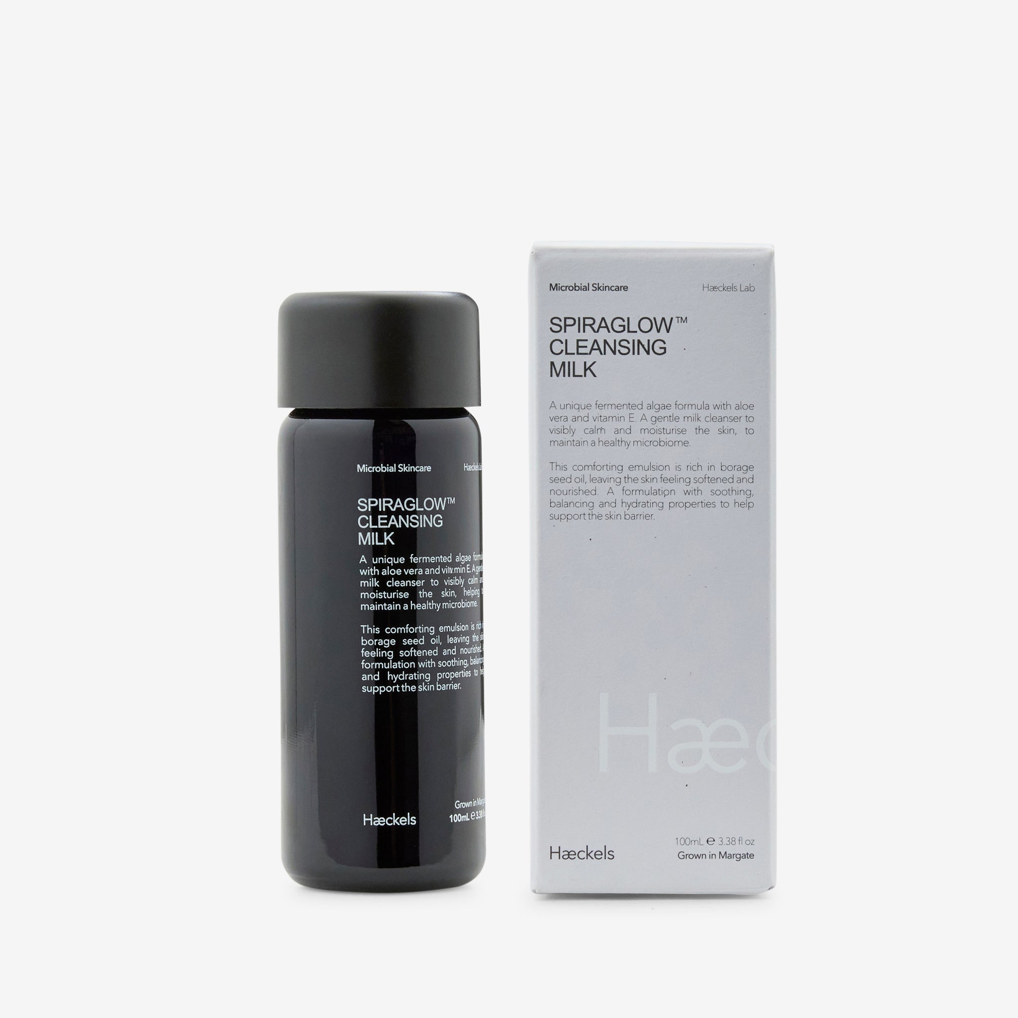 Spiraglow Cleansing Milk - Gentle Face Wash for All Skin Types | Daily Makeup Remover & Hydrating Cleanser for Sensitive, Dry & Oily Skin | Perfect for Morning & Night Skincare Routine