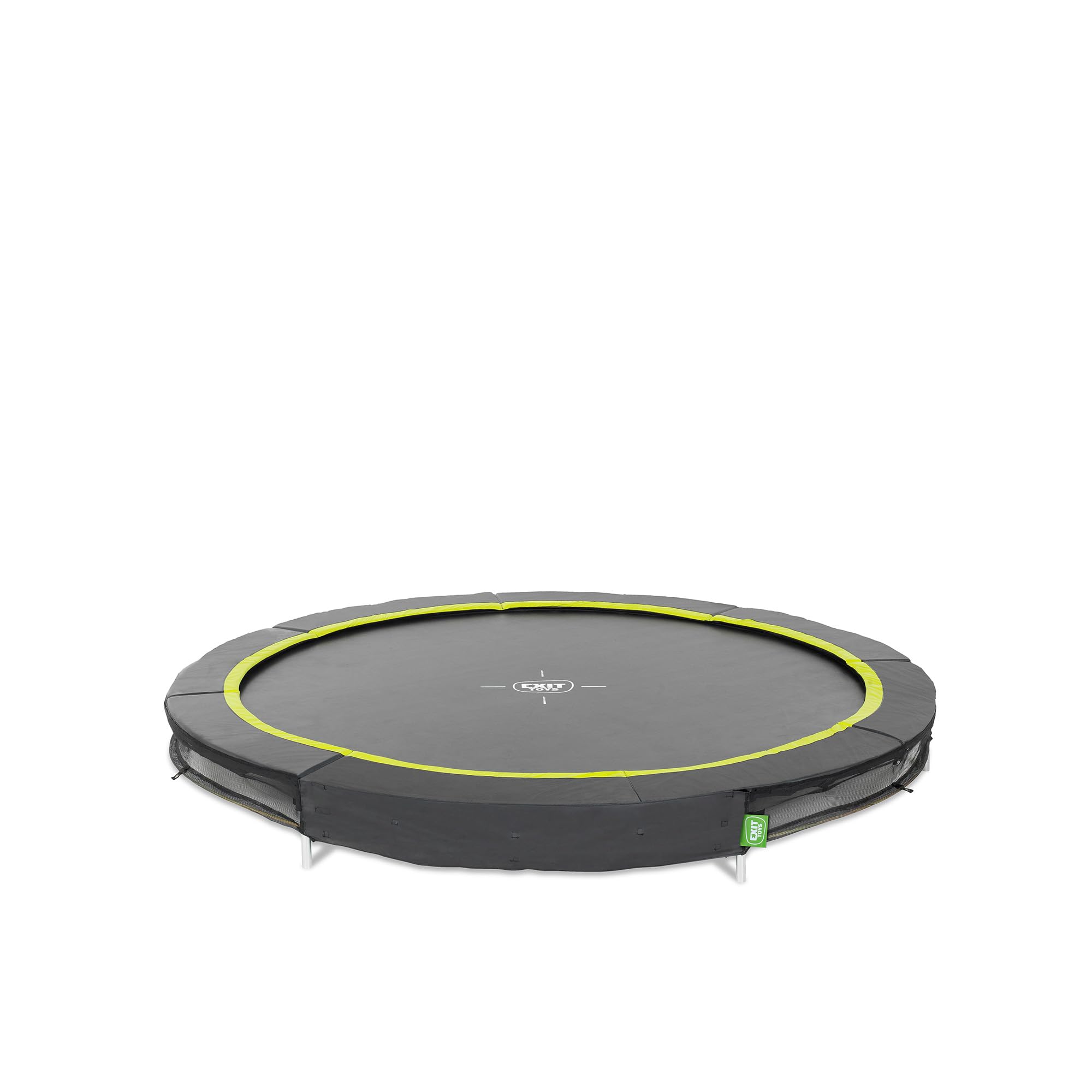 EXIT Silhouette Ground Sports Trampoline - Professional Outdoor Fitness & Training Equipment for Backyard, Gymnastics, and Park Use