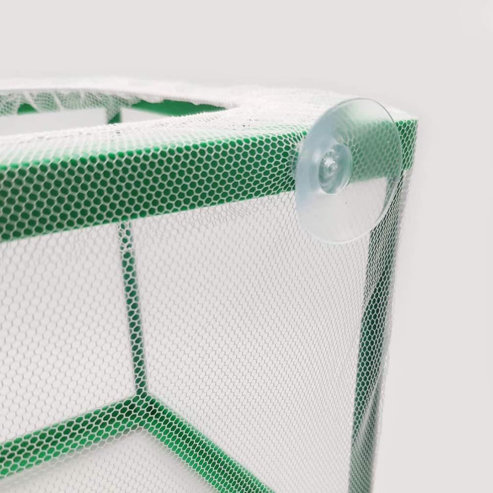 Aquarium Breeding Box - Fish Tank Hatchery & Spawning Incubator with Net (26.5x15x15cm) - Perfect for Safe Fish Breeding, Fry Protection, and Live Food Cultivation in Freshwater & Saltwater Tanks